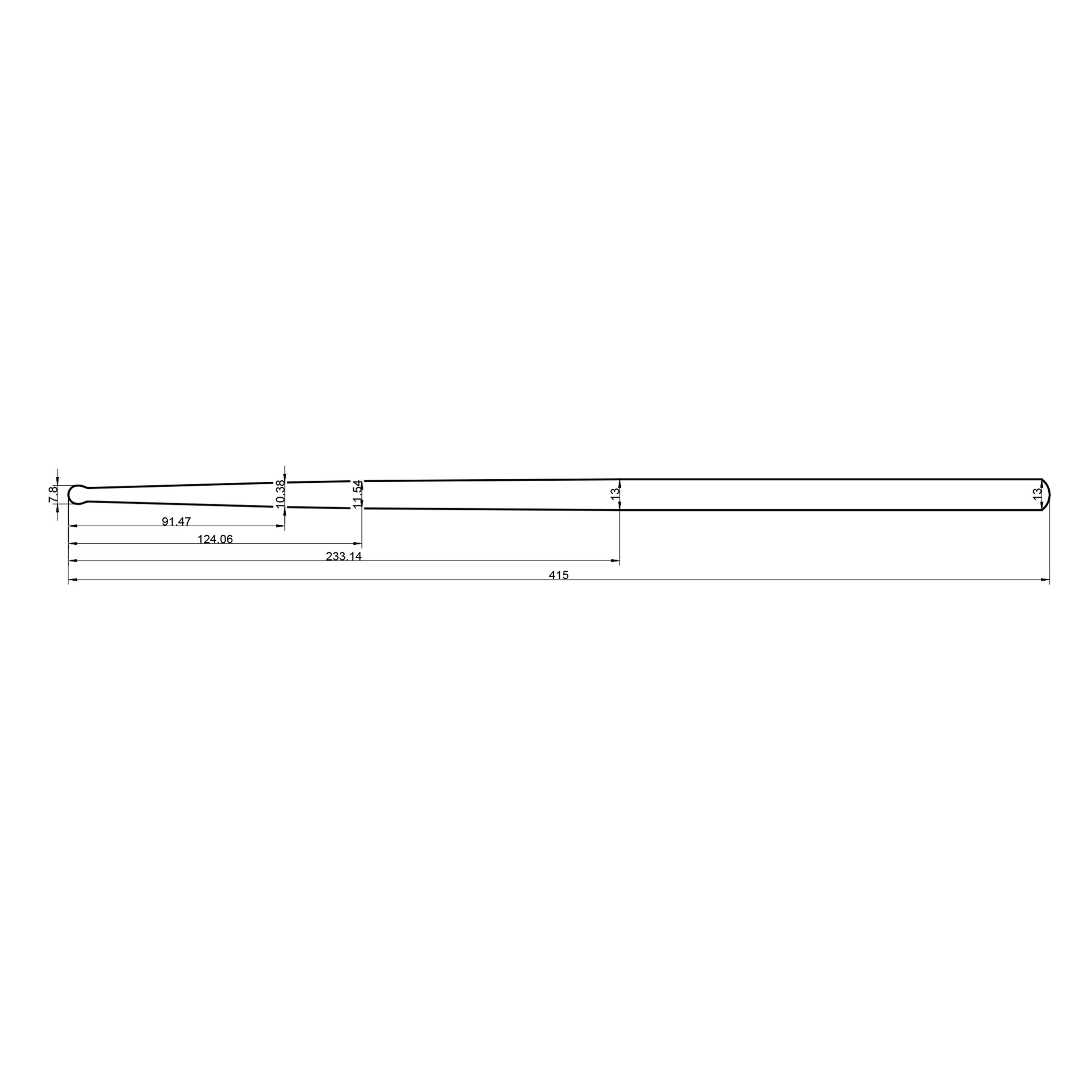 Rohema Hornwood 8H Drum Sticks - 613393 - Image 3