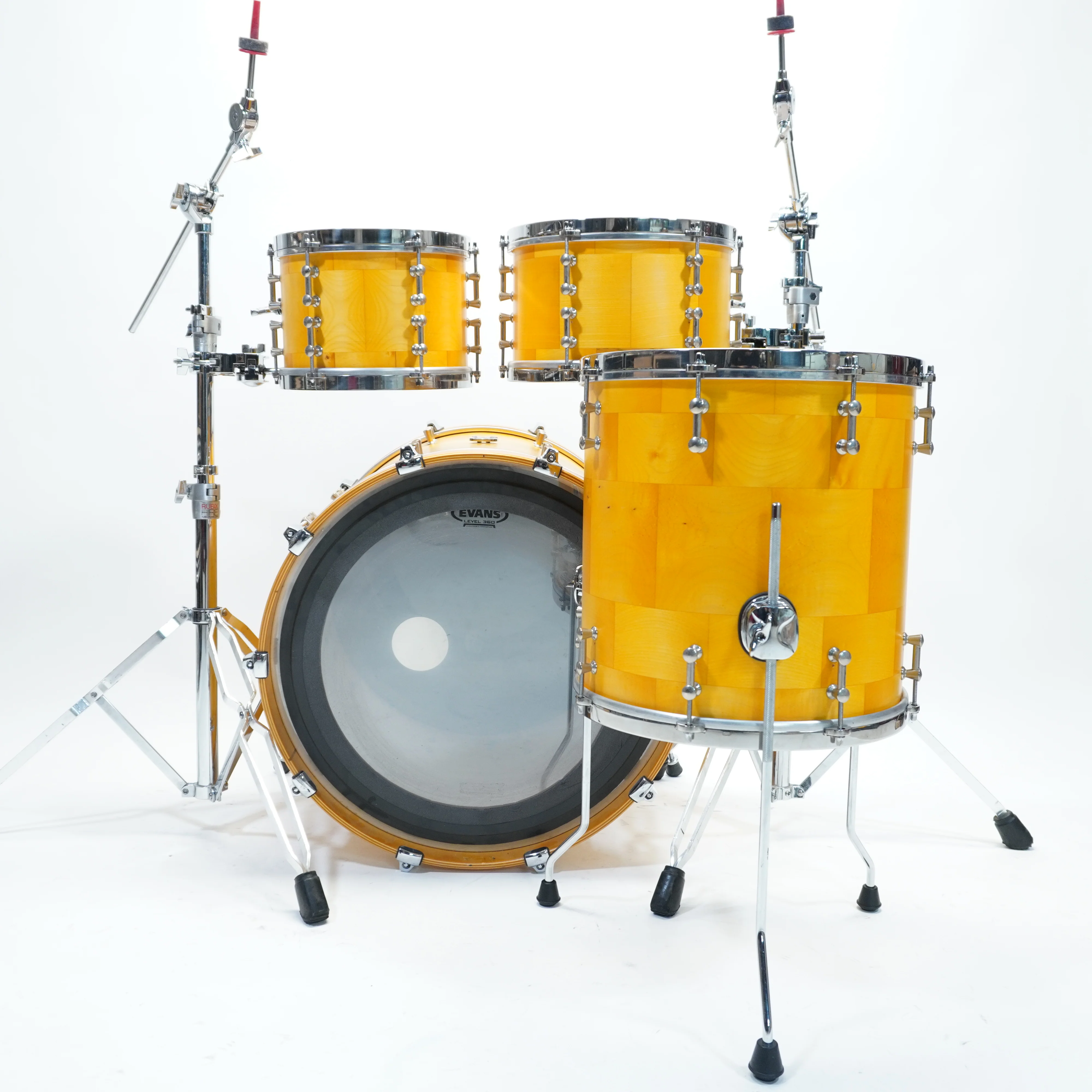 Angel Drums - Block Segmented Maple Drum Kit 22/10/12/14 - Image 4
