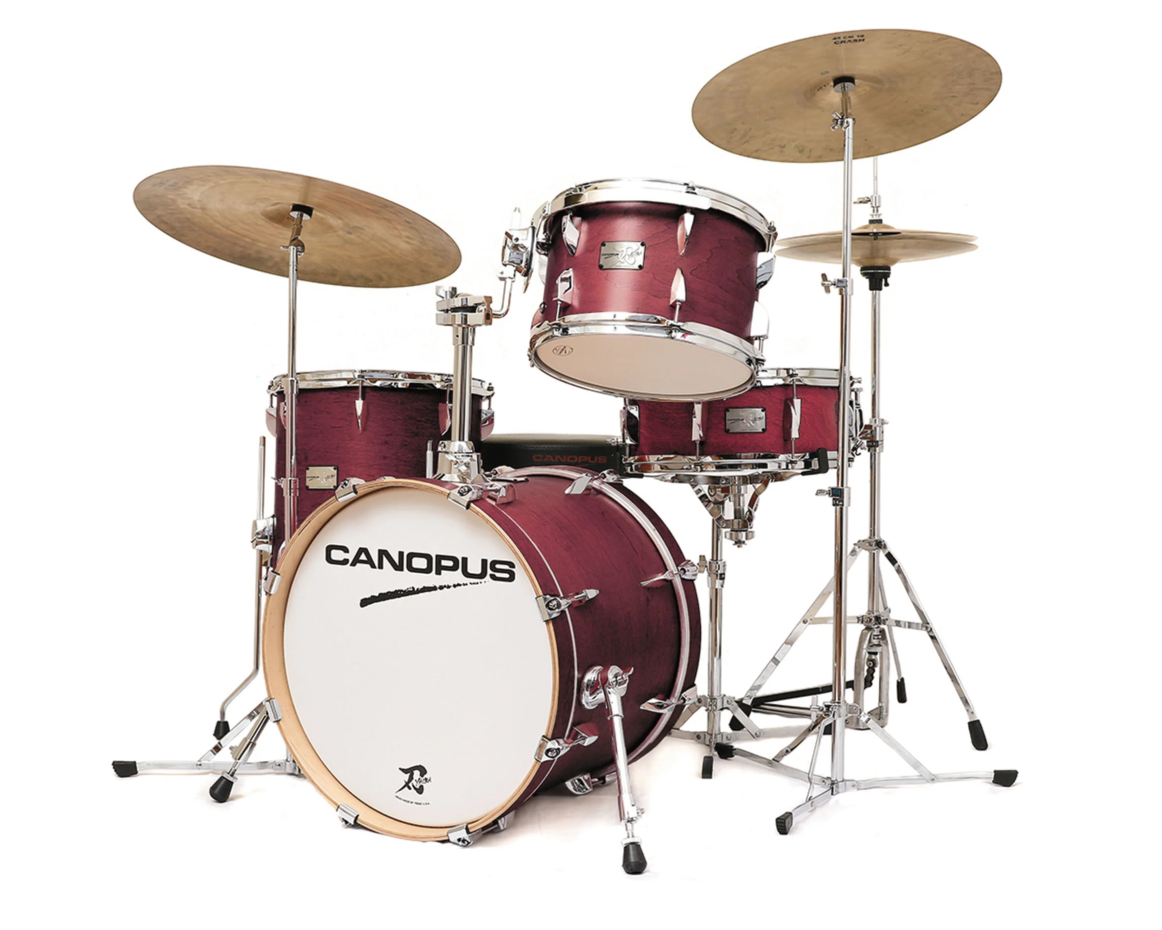 Canopus 4-Piece Yaiba II 'Bop' Drum Kit with Snare Drum - Image 5