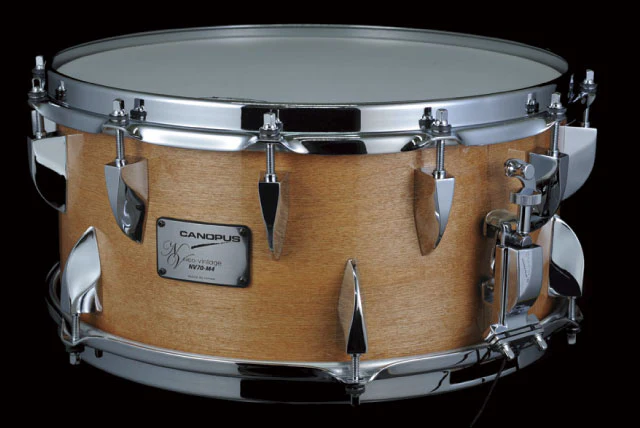 Canopus Neo Vintage 70 M4 Maple/Poplar 14" x 6.5" Snare Drum - Image 2