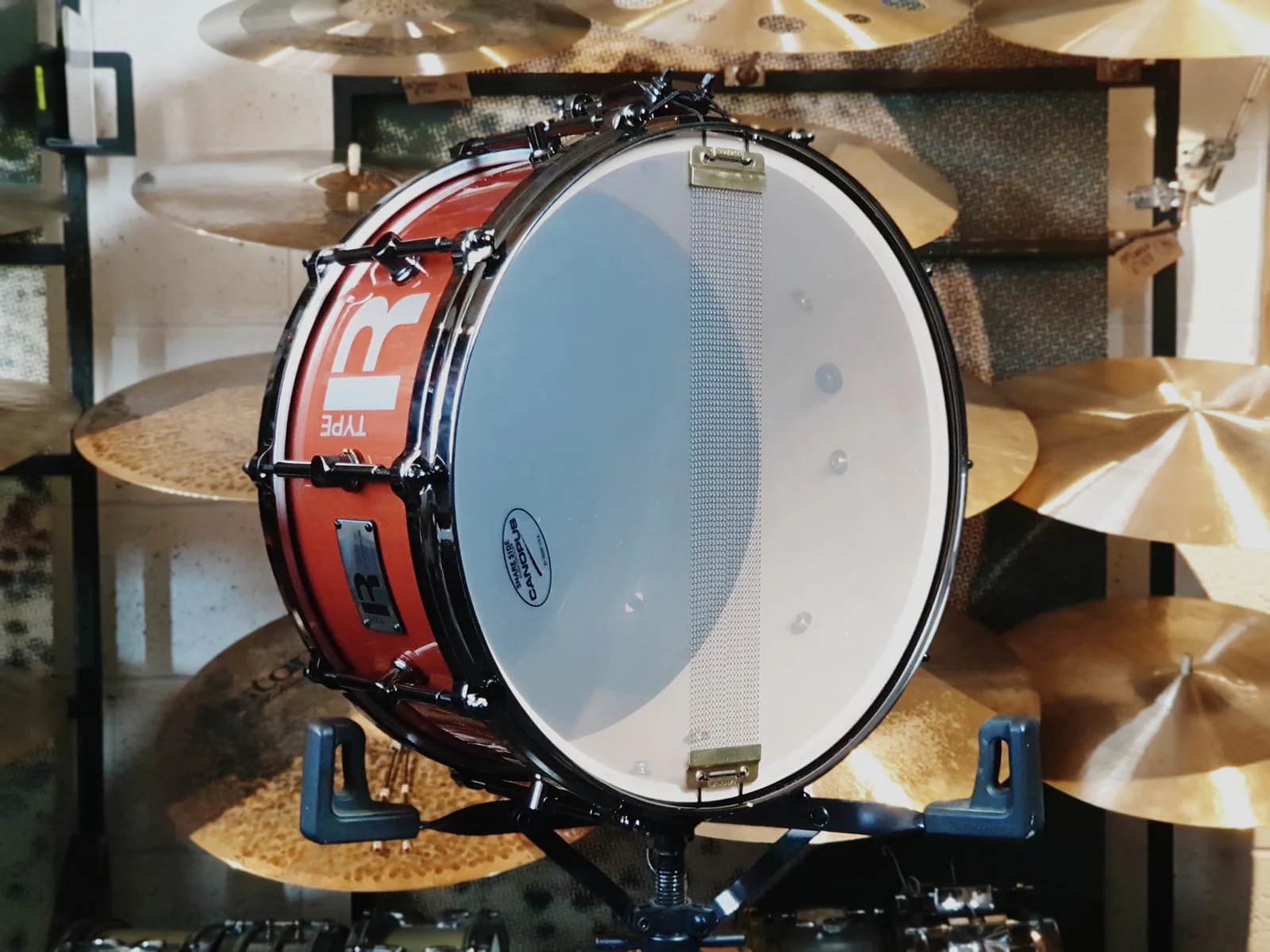 Canopus Type-R Bullet Maple Snare Drum - Image 8