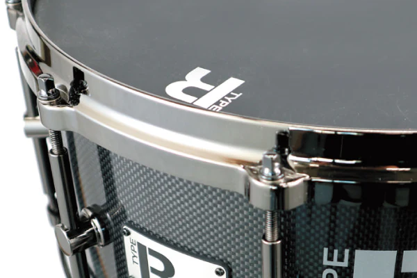 Canopus Type-R Cannon Carbon Fibre Snare Drum - Image 2