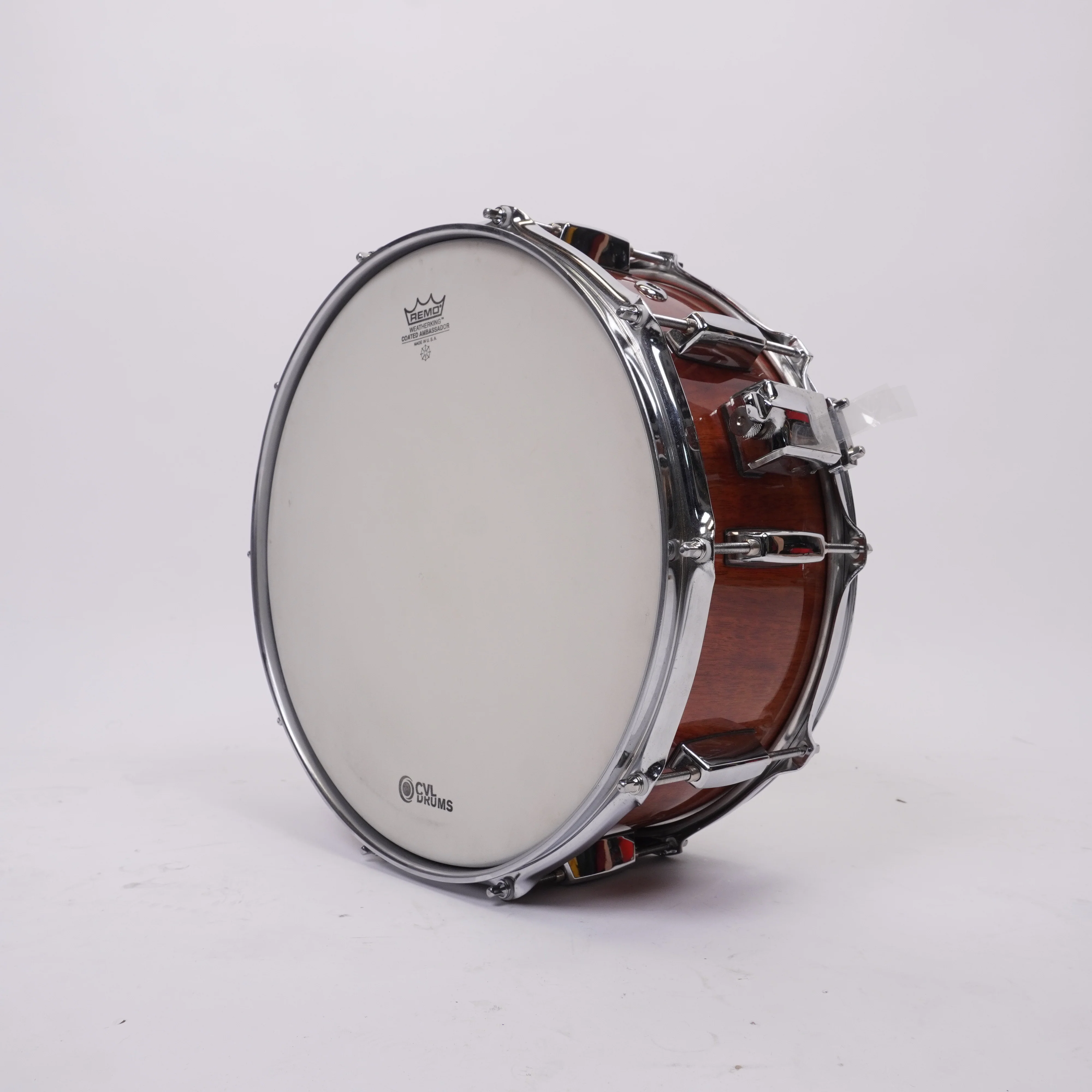 CVL 14"x 6" MAHOGANY SNARE DRUM - Image 6