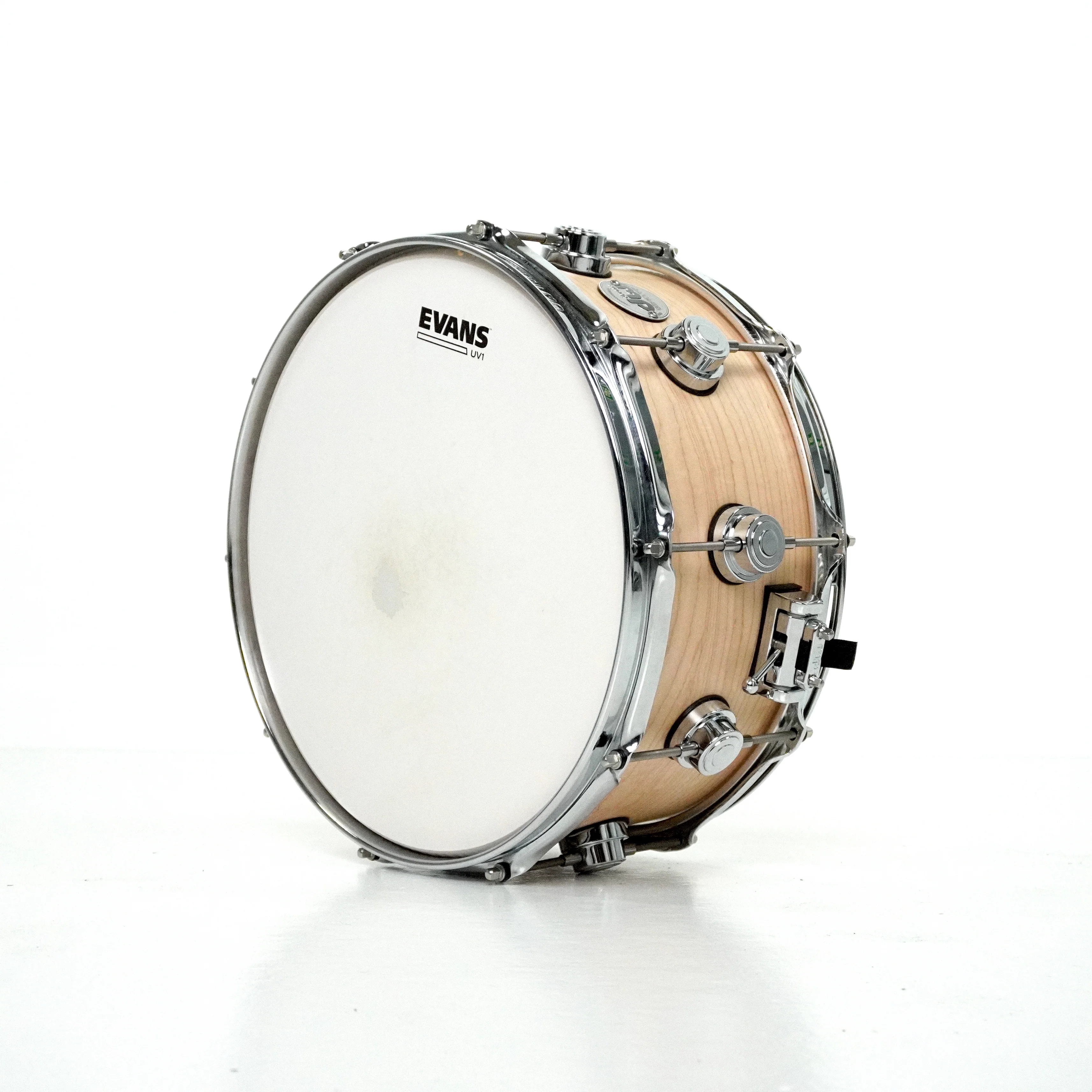 DW 14” X 6.5” Collectors Series Solid Maple Snare Drum in Natural Finish - Image 4