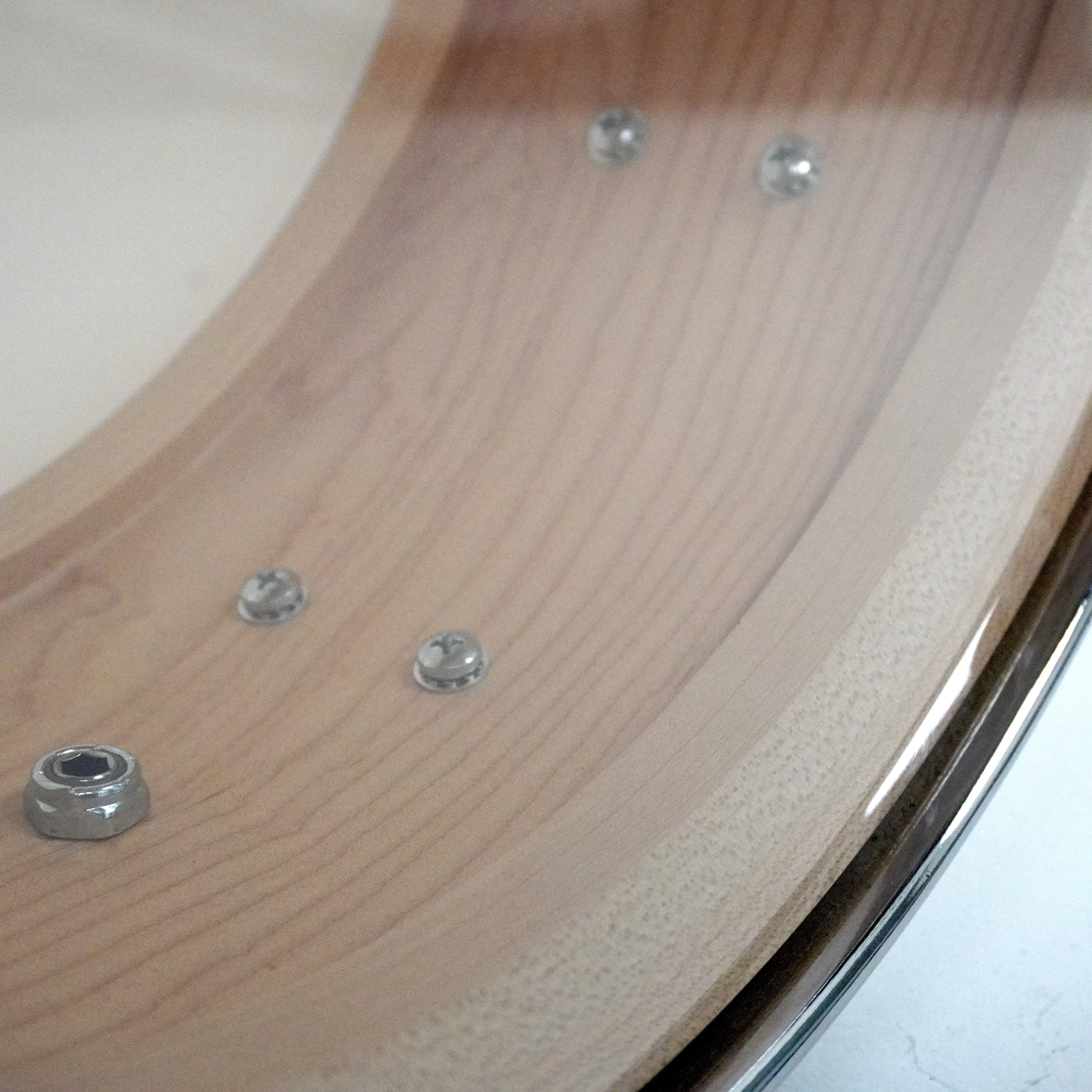 DW 14” X 6.5” Collectors Series Solid Maple Snare Drum in Natural Finish - Image 6