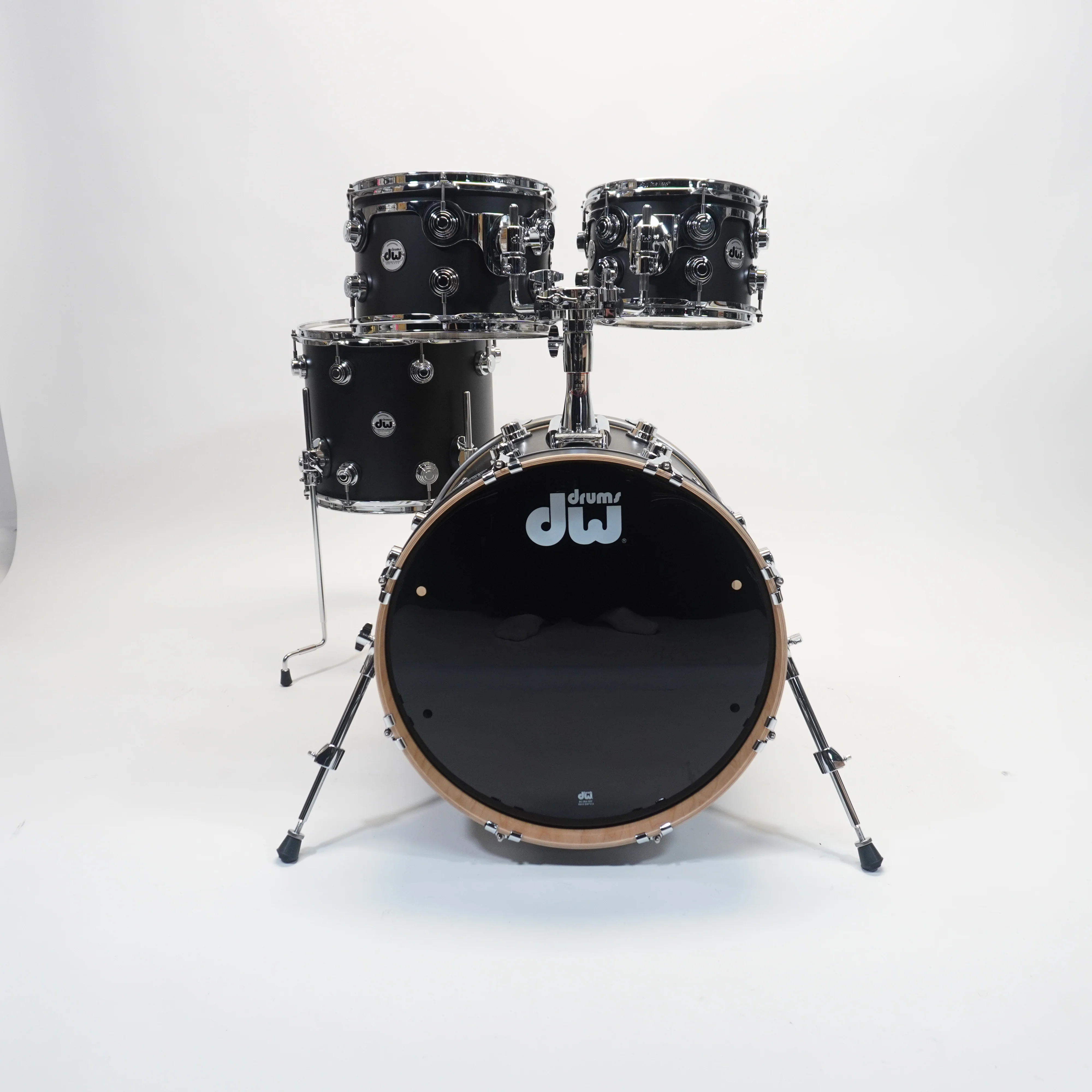 DW  Collectors Maple PurpleCore 20 Inch Shell Pack in Satin Oil 20/10/12/14 - Image 3