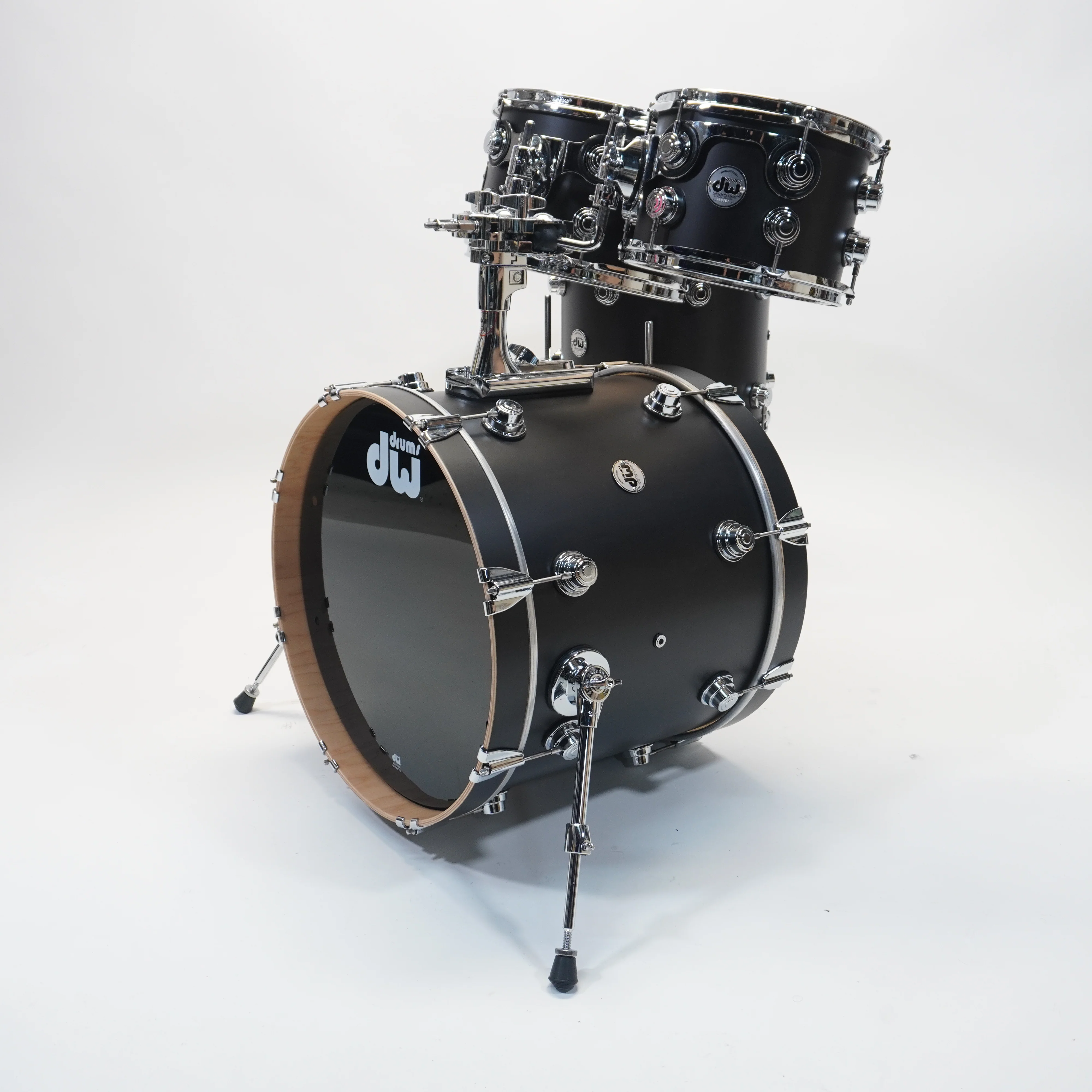 DW  Collectors Maple PurpleCore 20 Inch Shell Pack in Satin Oil 20/10/12/14 - Image 7