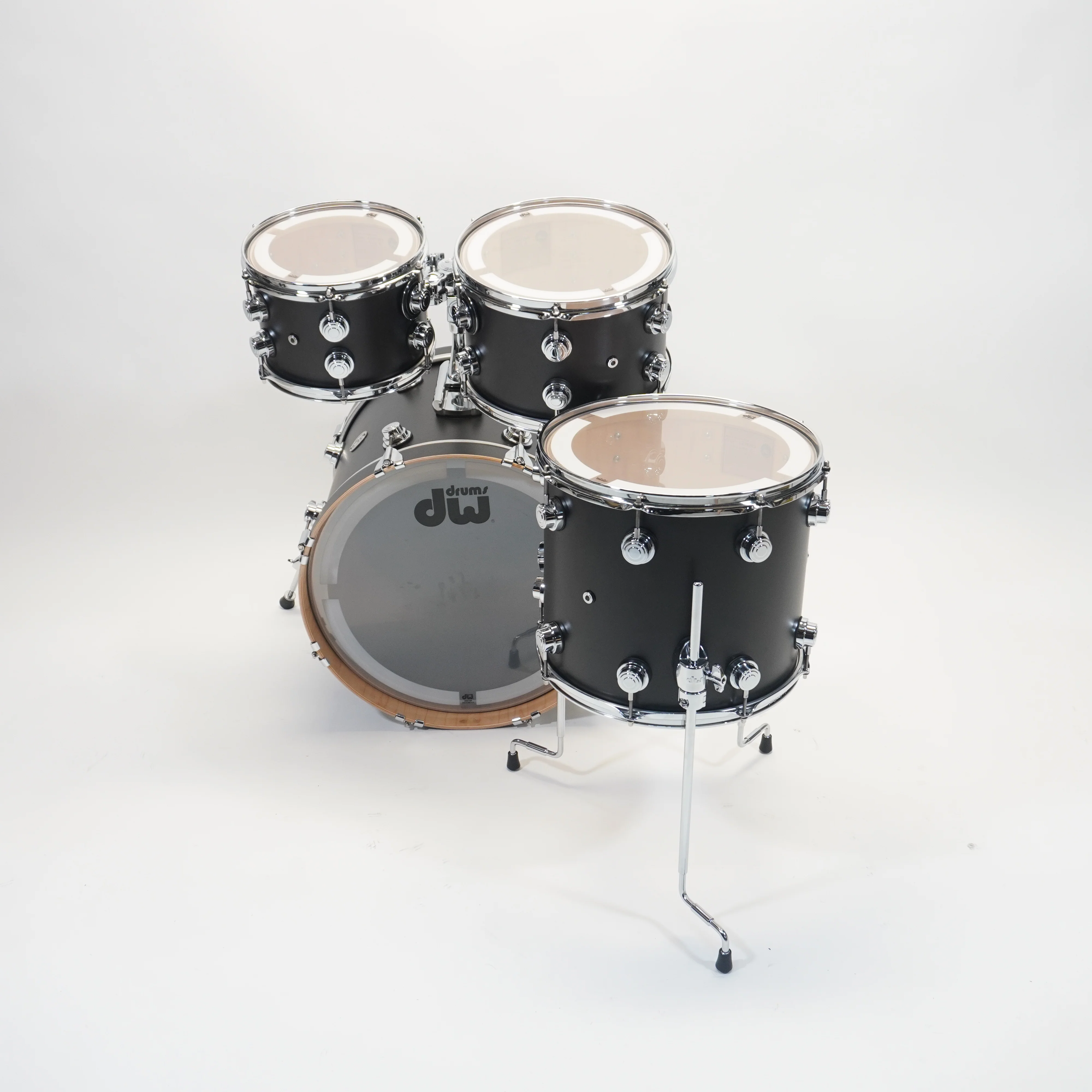 DW  Collectors Maple PurpleCore 20 Inch Shell Pack in Satin Oil 20/10/12/14 - Image 9