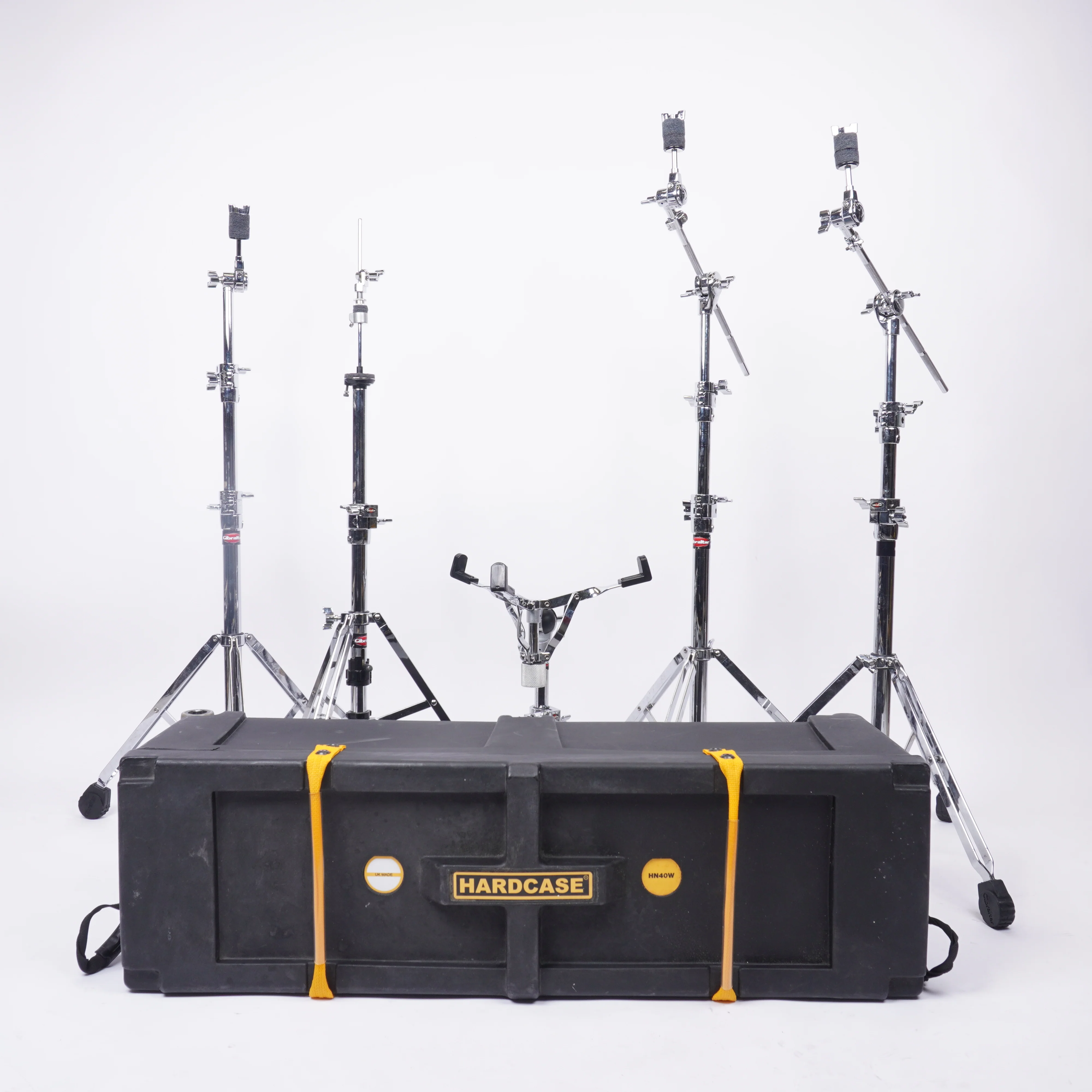 GIBRALTAR HEAVY DUTY HARDWARE SET INCL HARDCASE STANDS CASE - Image 11