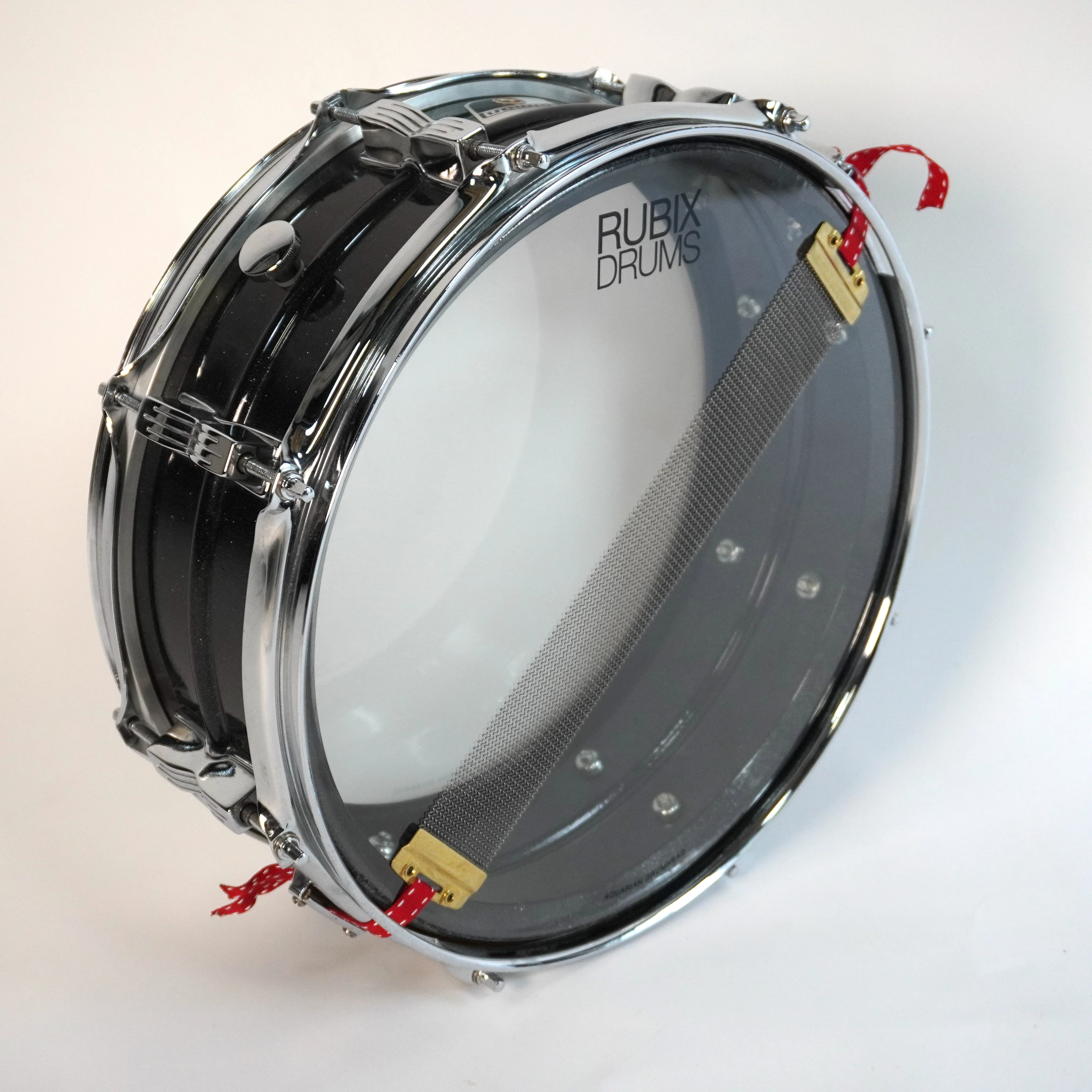 Ludwig 14” x 5” Acrolite in Galaxy Sparkle ‘Blackrolite’ 6284024 - Image 14
