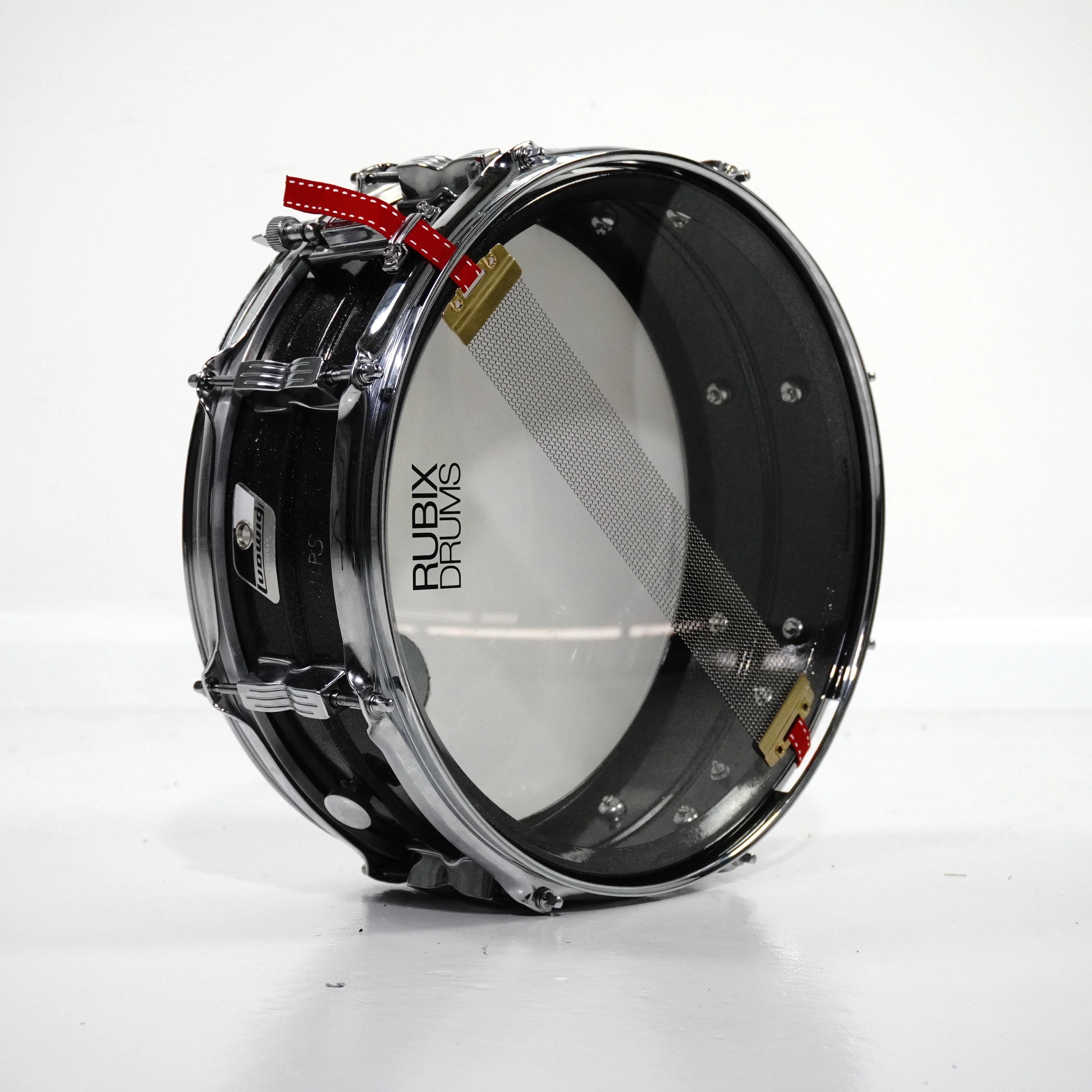 Ludwig 14” x 5” Acrolite in Galaxy Sparkle ‘Blackrolite’ 6284044 - Image 5