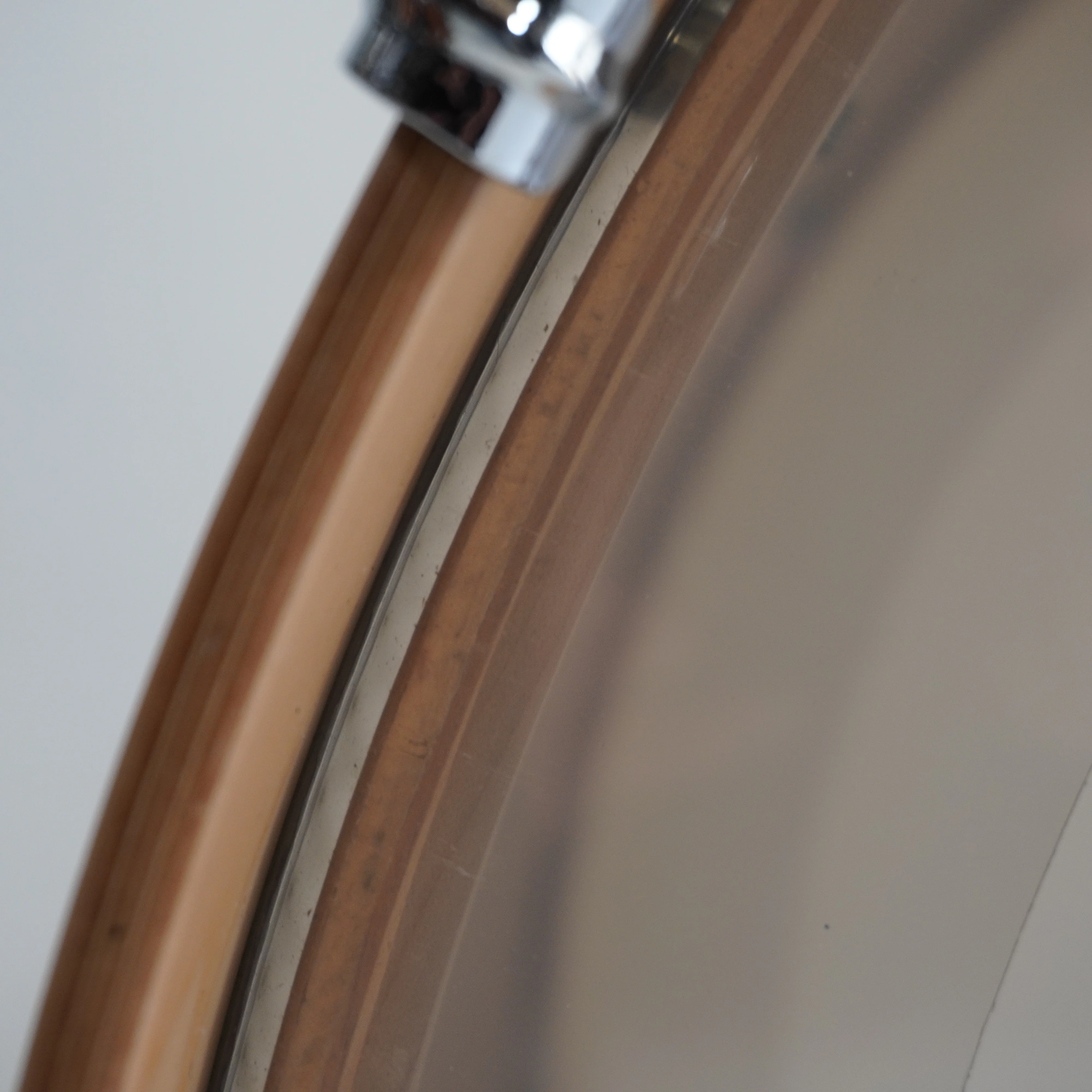 LUDWIG LEGACY 24" BASS DRUM IN NATURAL MAHOGANY - Image 6