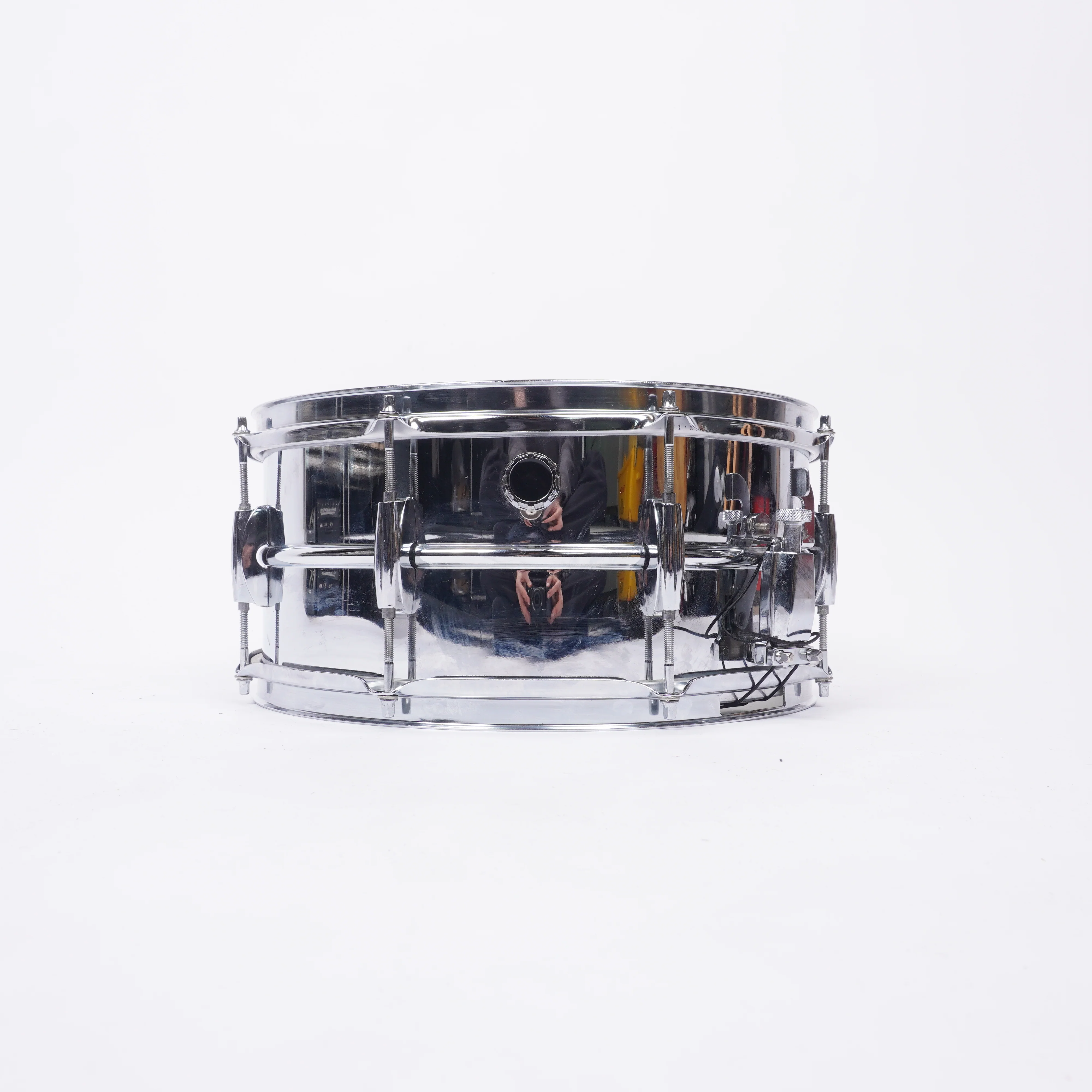 Ludwig LM302 Chrome Over Steel 14x6.5 Snare Drum - Image 3