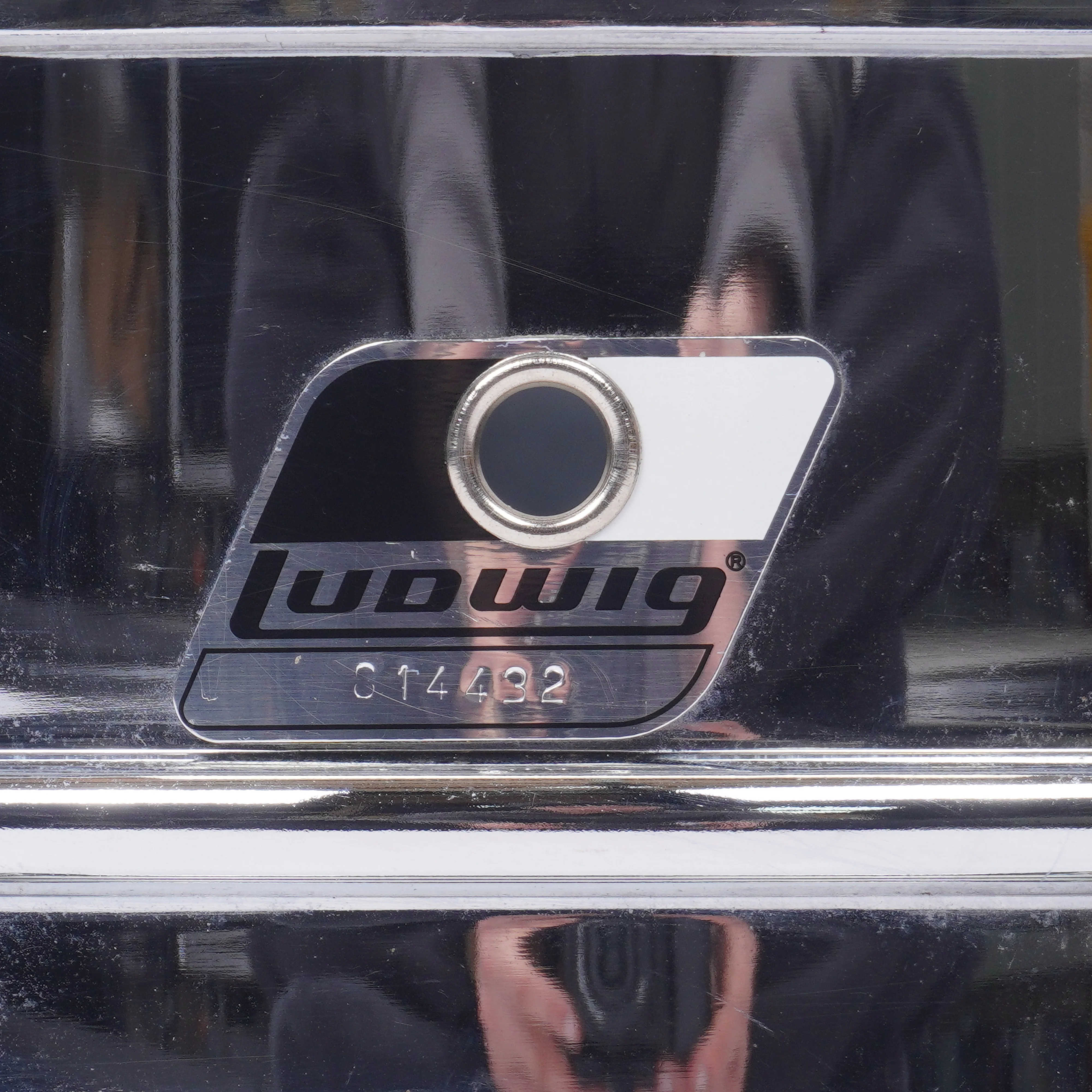 Ludwig LM302 Chrome Over Steel 14x6.5 Snare Drum - Image 8