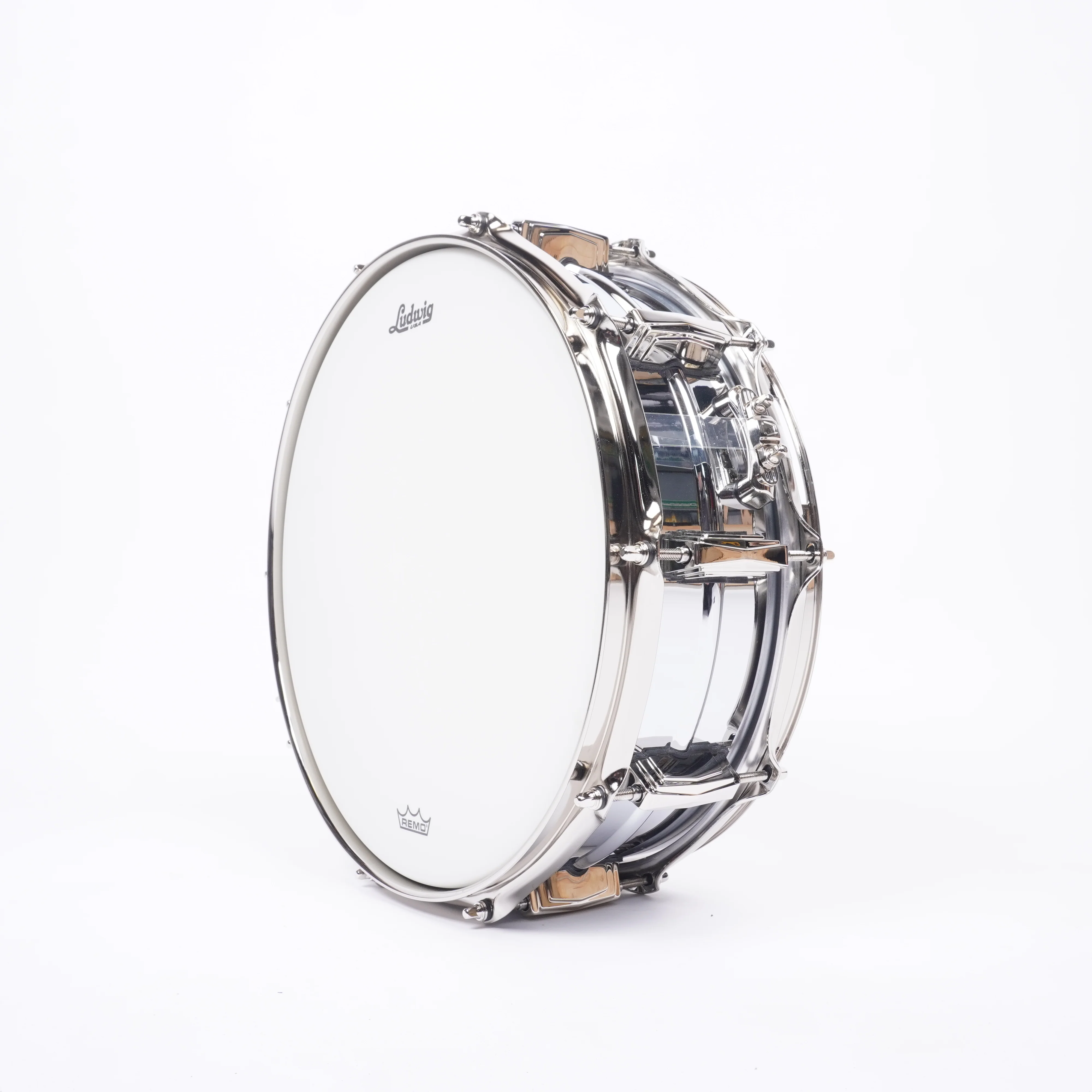 Ludwig Super Series COB 14" x 5" Snare Drum – Nickel Hardware | RubixDrums - Image 6