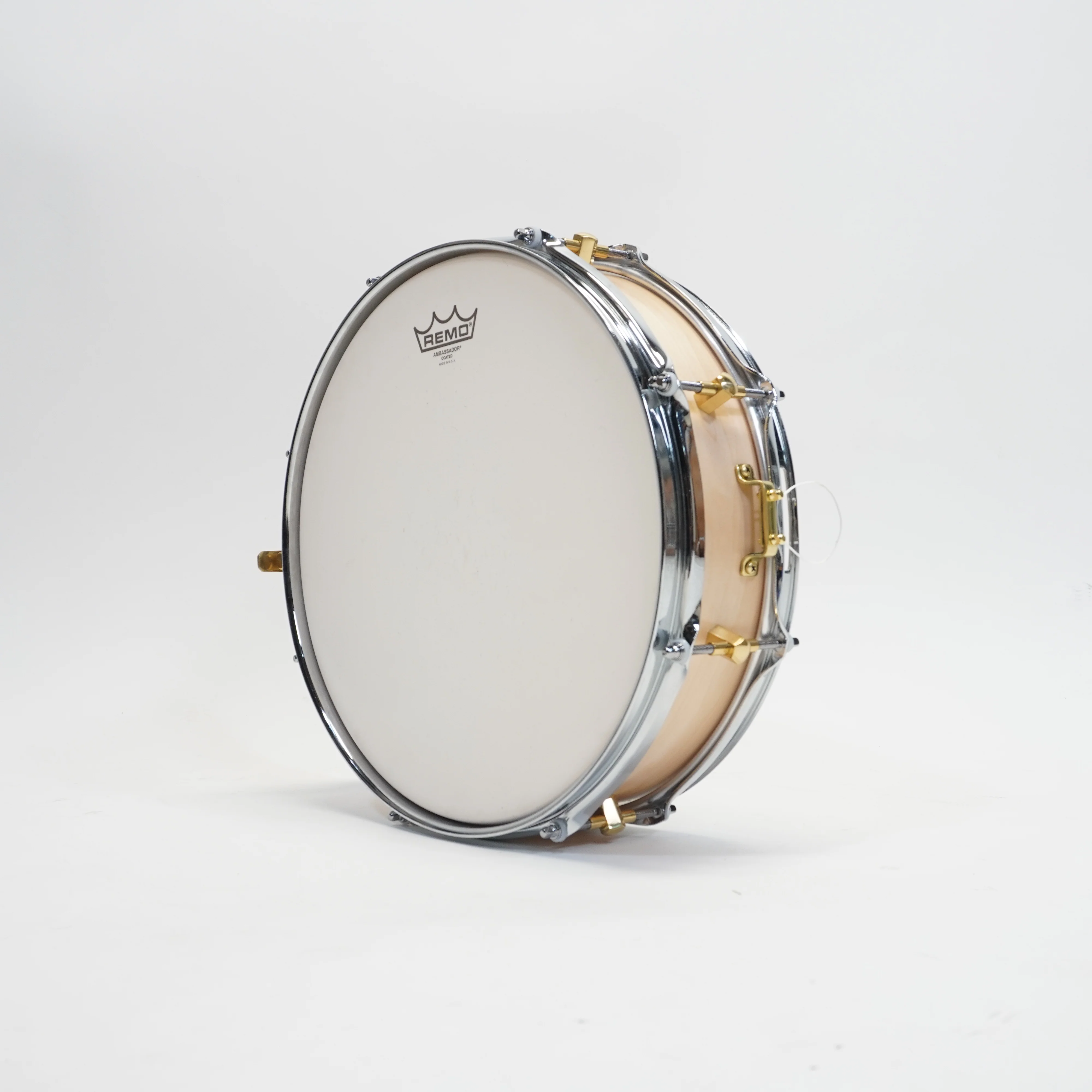 Noble & Cooley SP Snare 3.875X14 - Natural Satin - Image 8