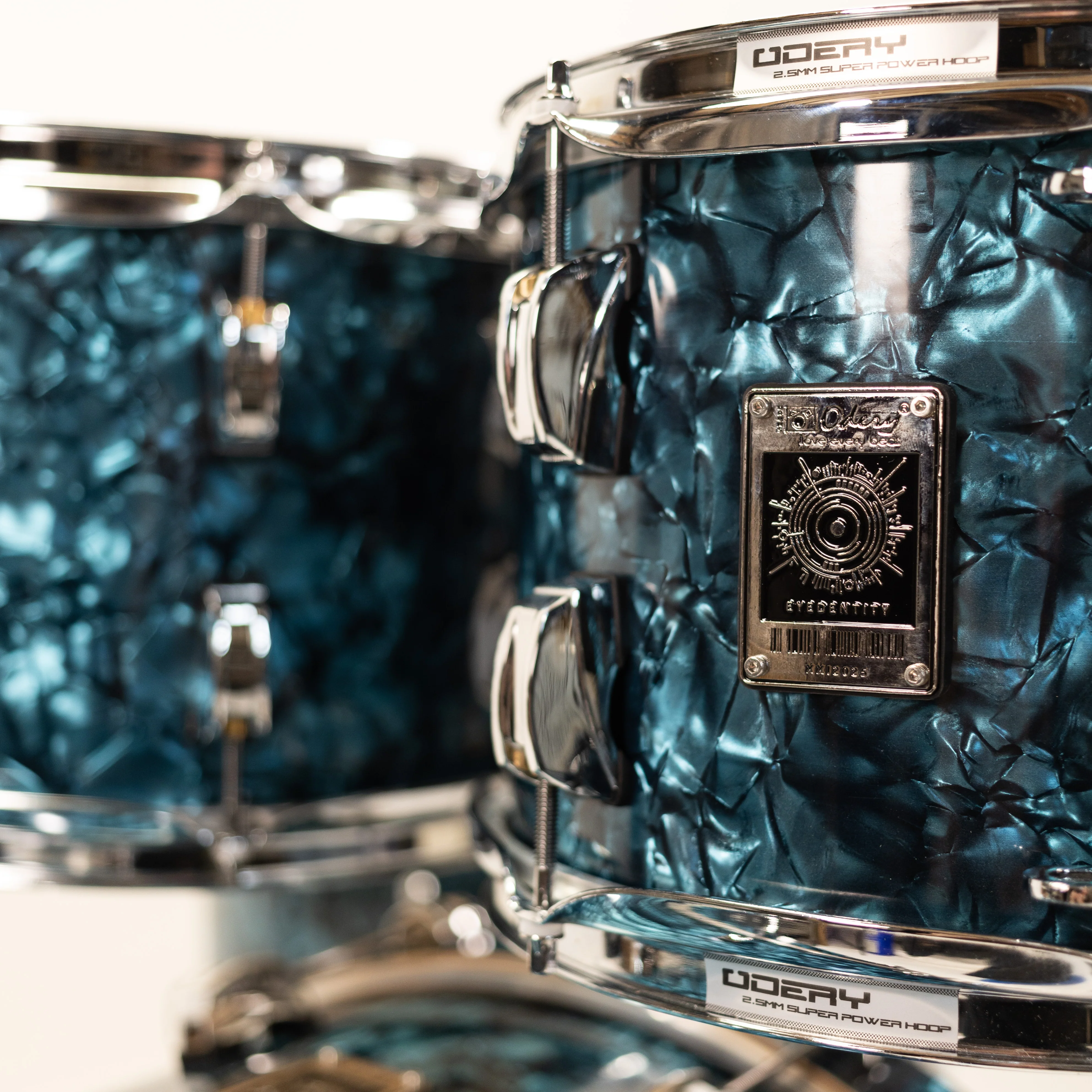 Odery Eydentity Series 4-piece shell set- "Blue Cave" wrap finish - Image 13