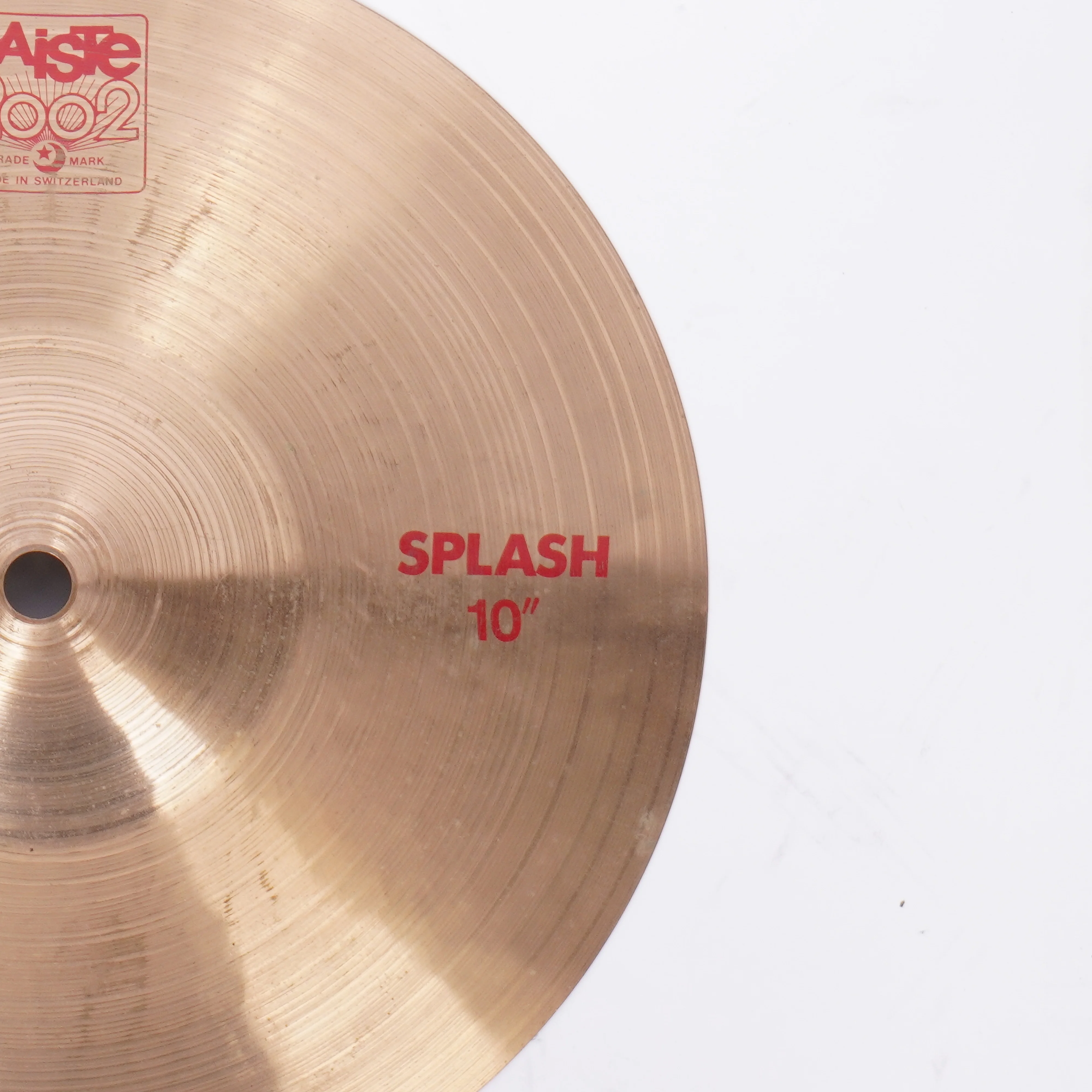 PAISTE 2002 10" SPLASH CYMBAL - Image 3