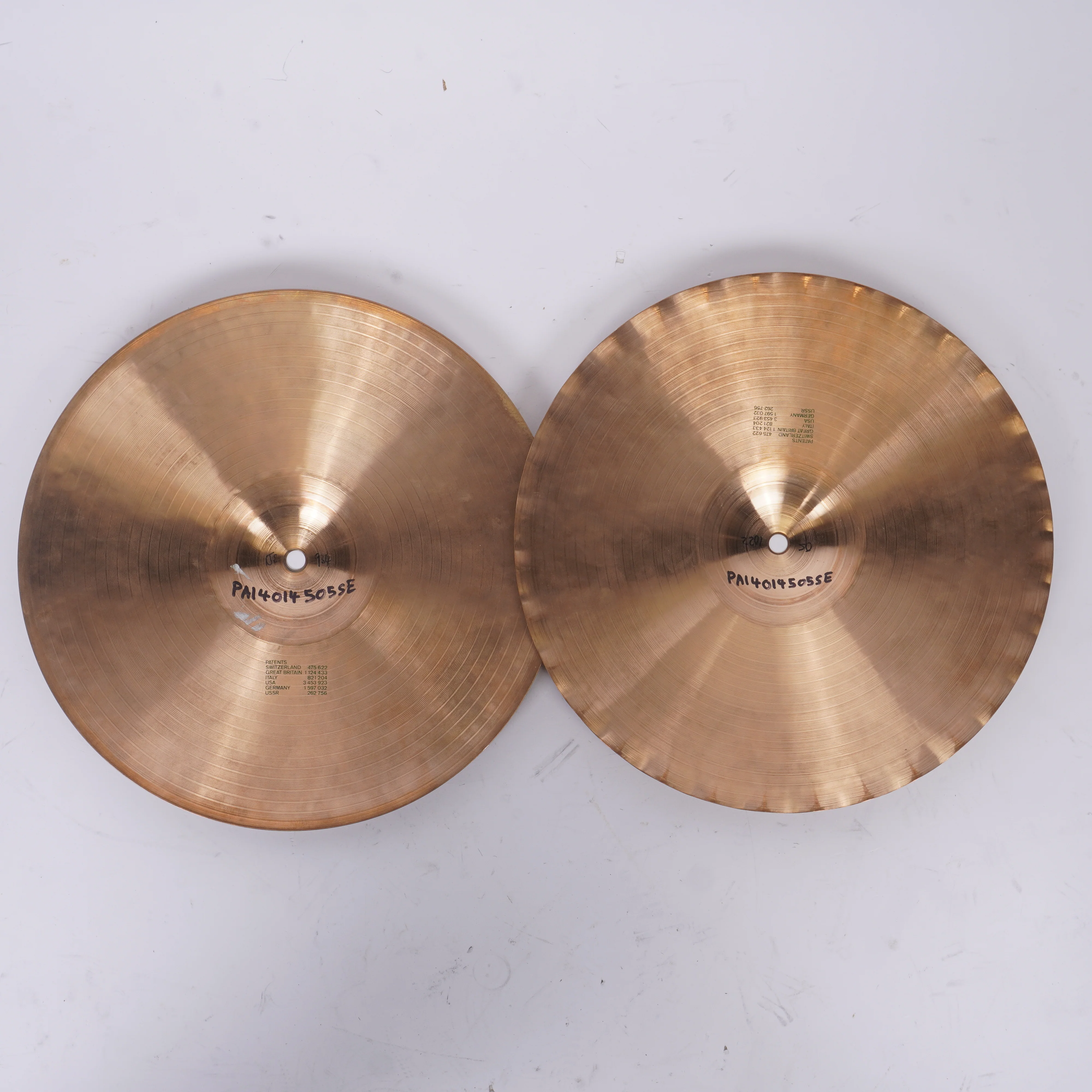 PAISTE | 505 | SOUND EDGE | 14" HI-HATS - Image 10