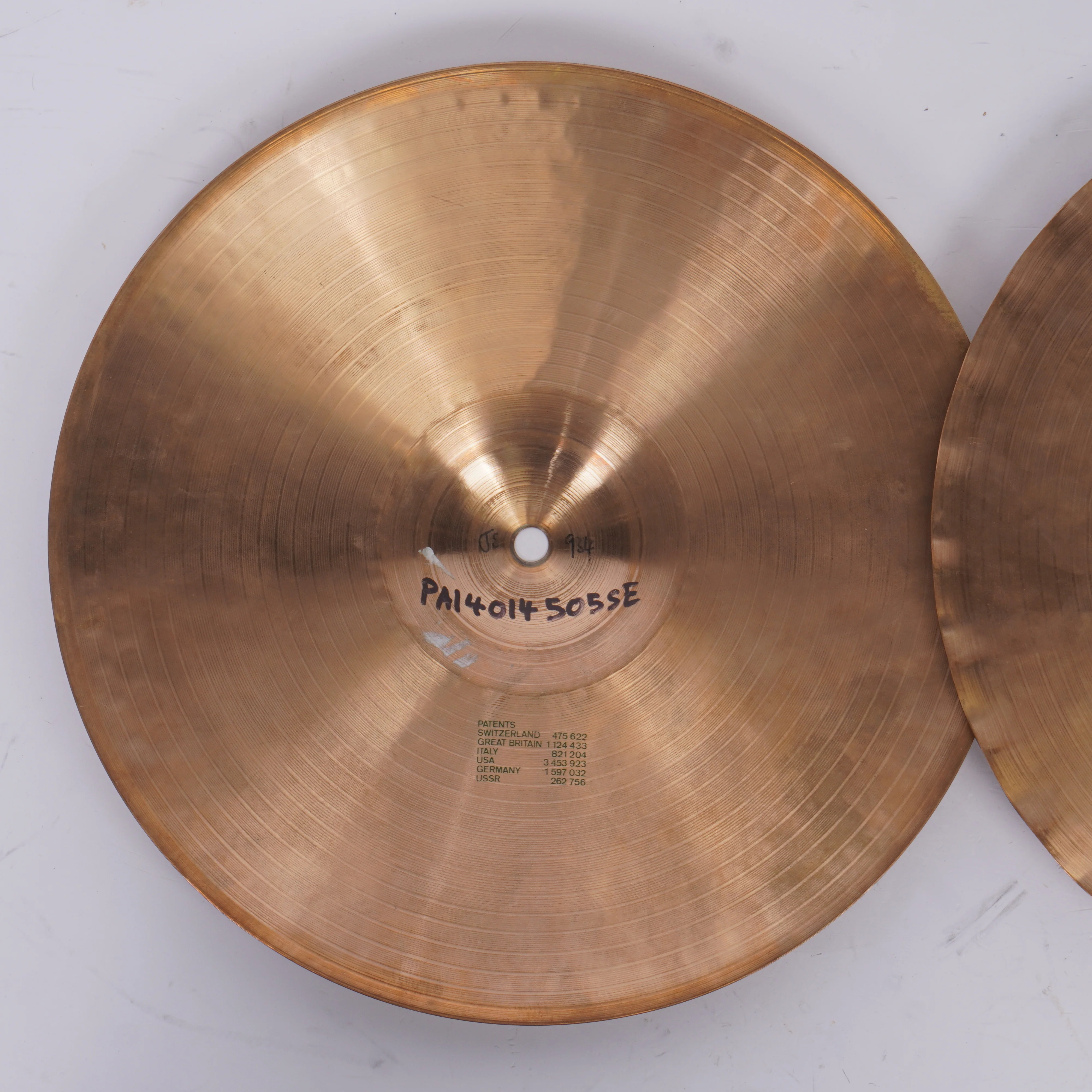 PAISTE | 505 | SOUND EDGE | 14" HI-HATS - Image 11