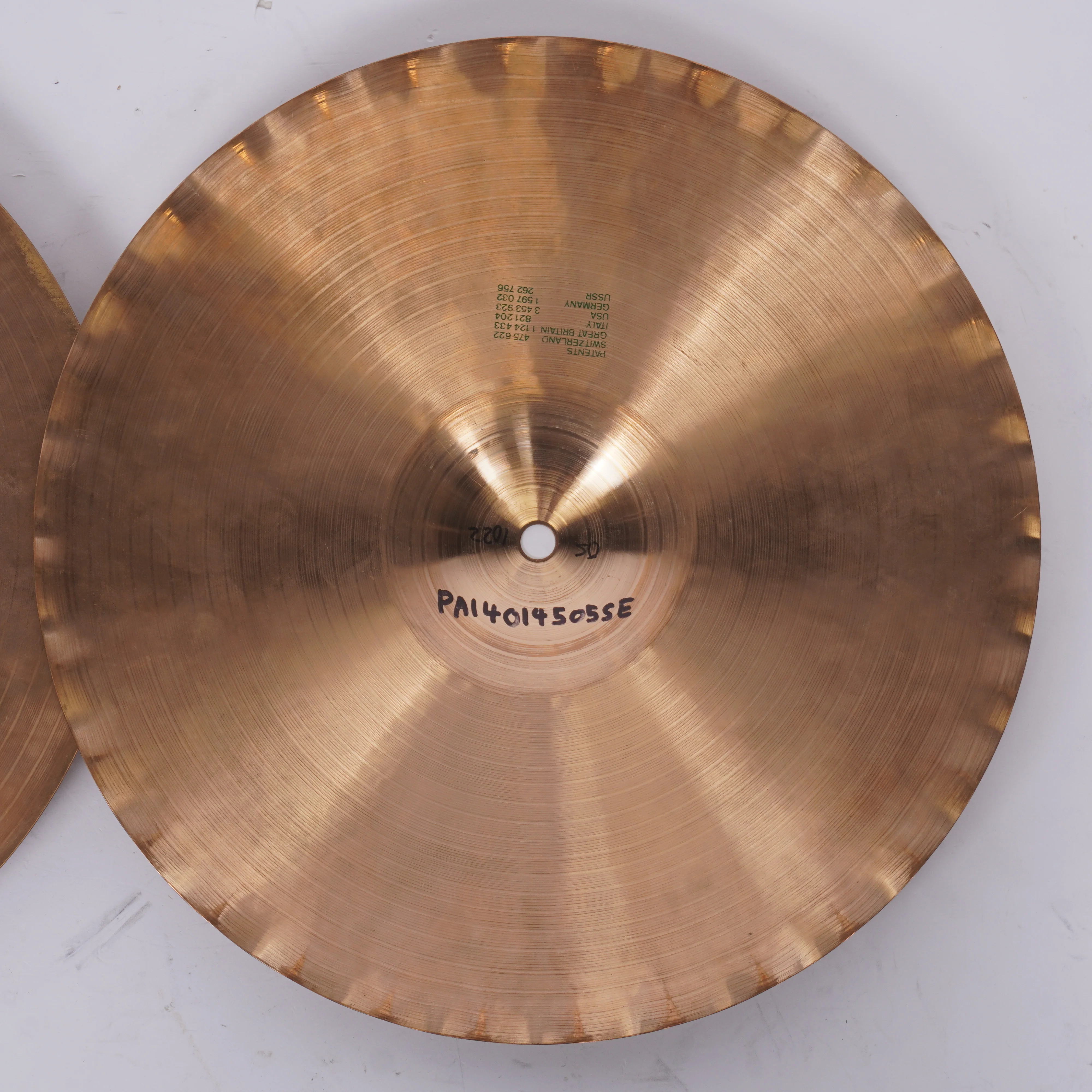 PAISTE | 505 | SOUND EDGE | 14" HI-HATS - Image 12