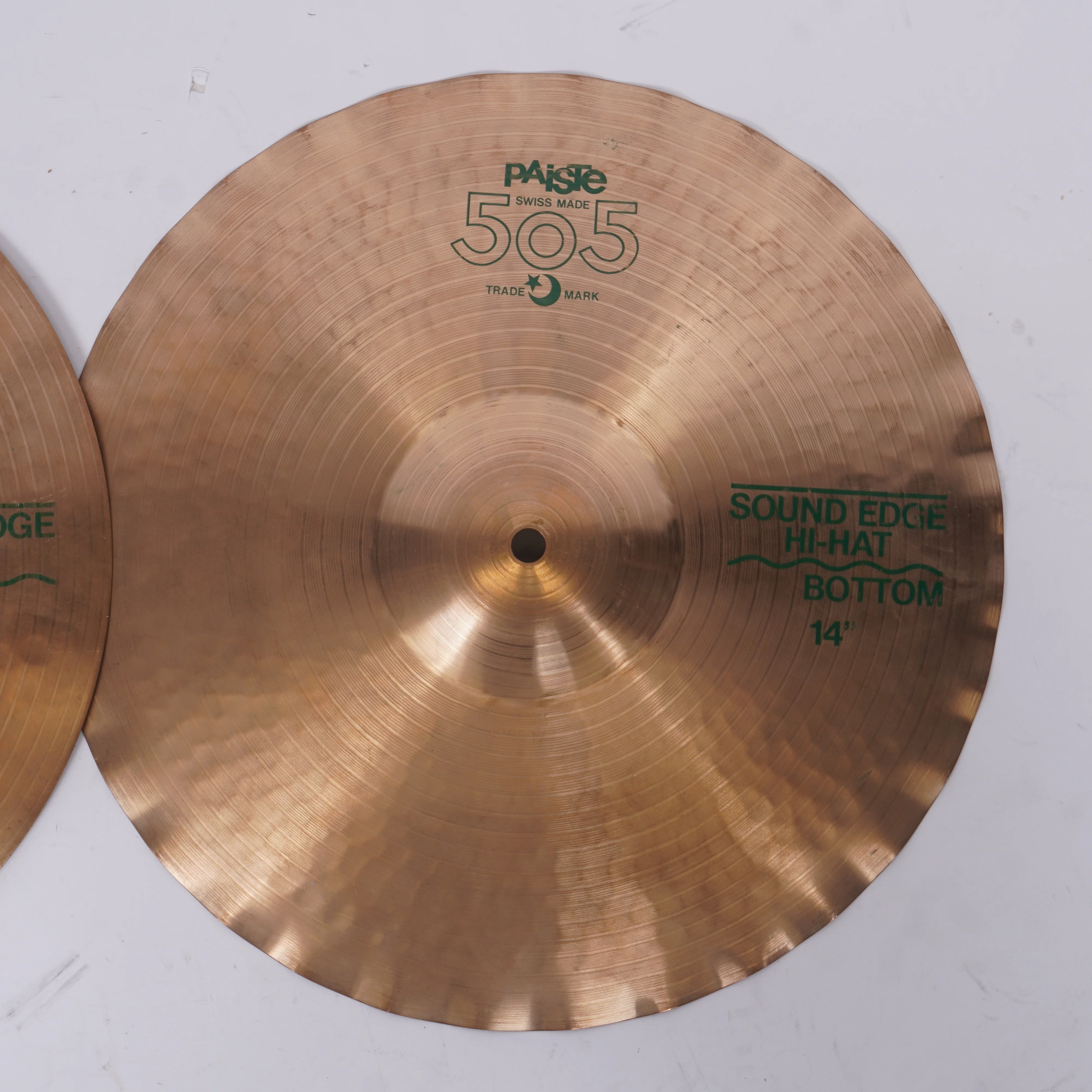 PAISTE | 505 | SOUND EDGE | 14" HI-HATS - Image 4