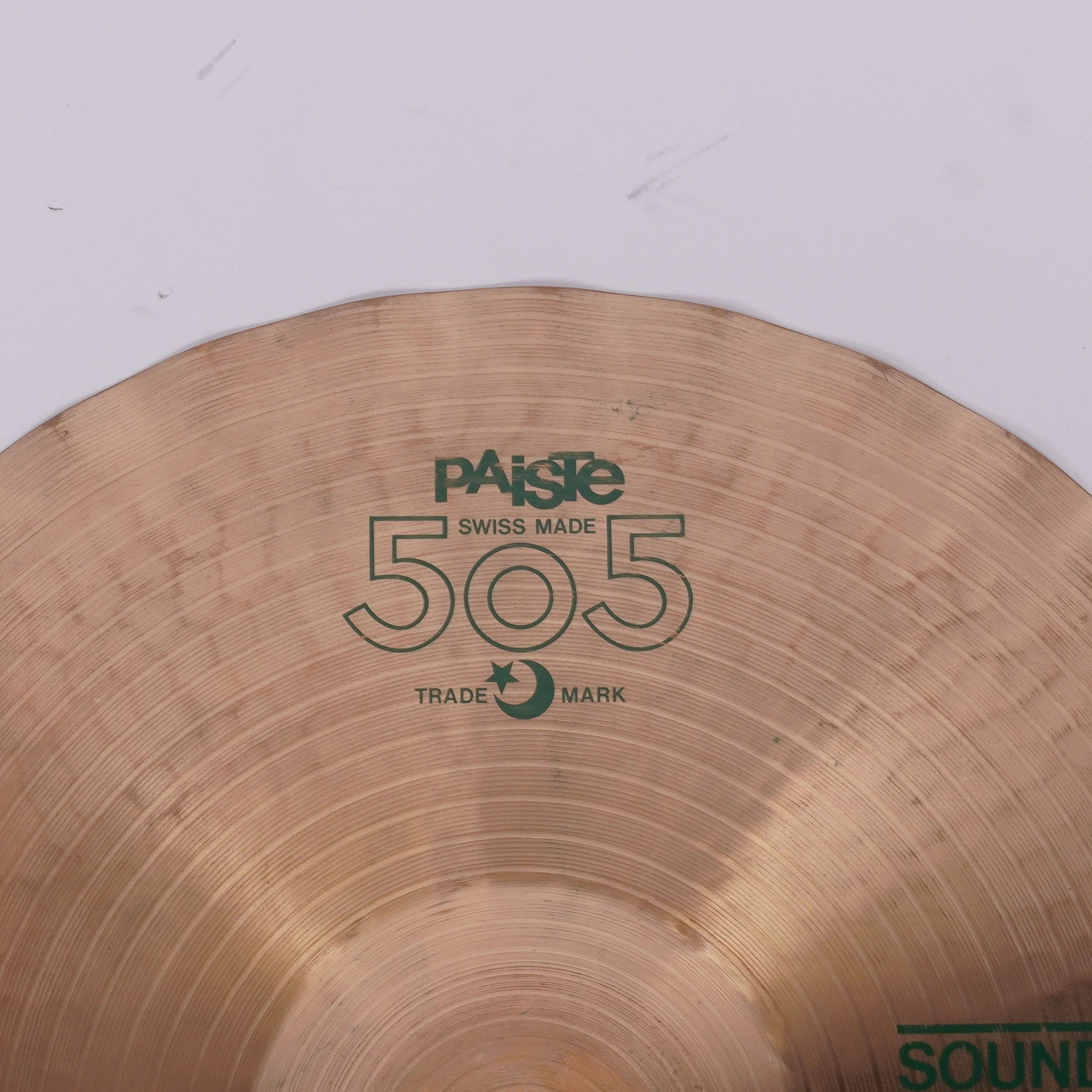 PAISTE | 505 | SOUND EDGE | 14" HI-HATS - Image 7