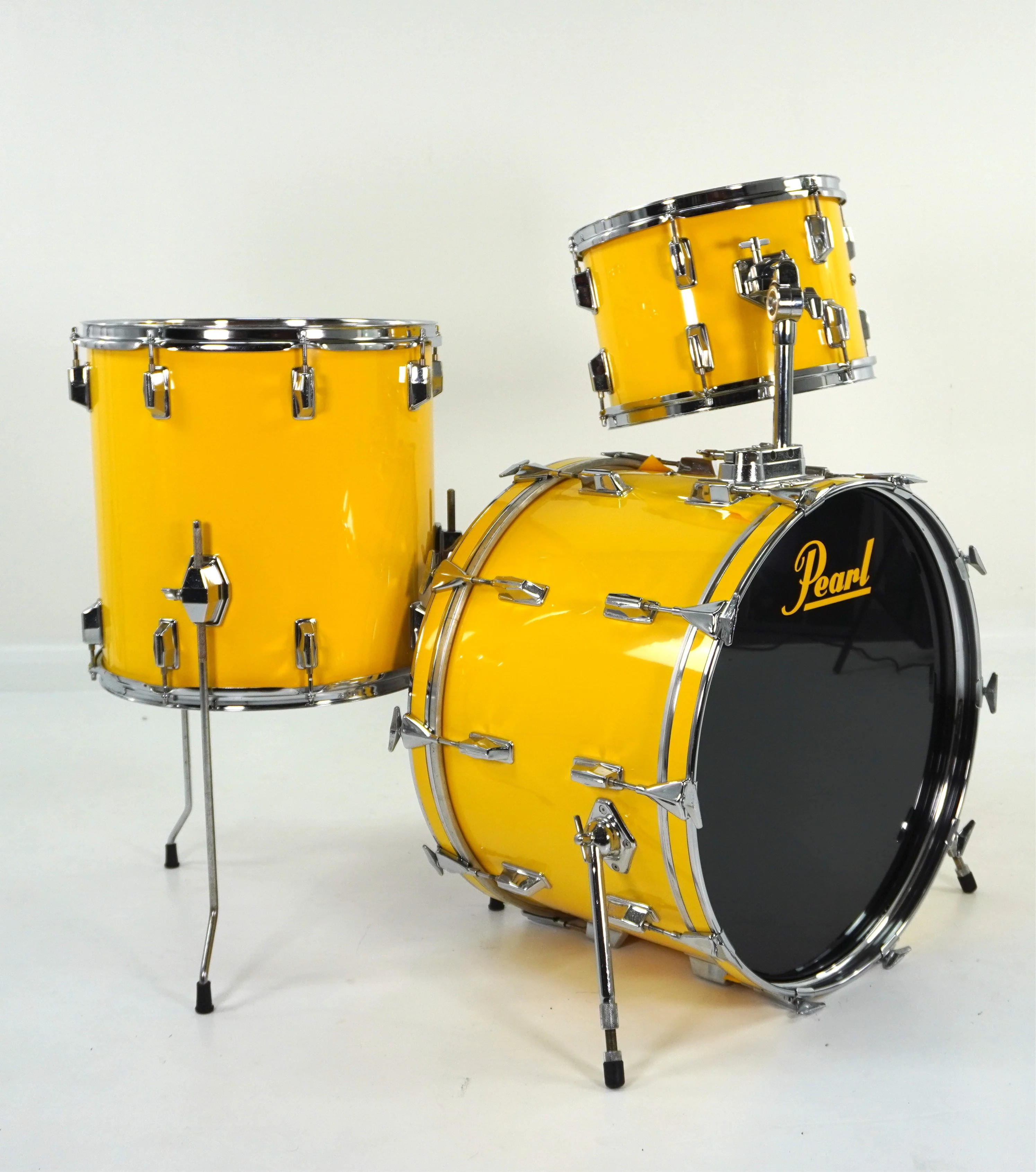 Pearl 3 Piece Fibreglass Drum Kit - Image 4