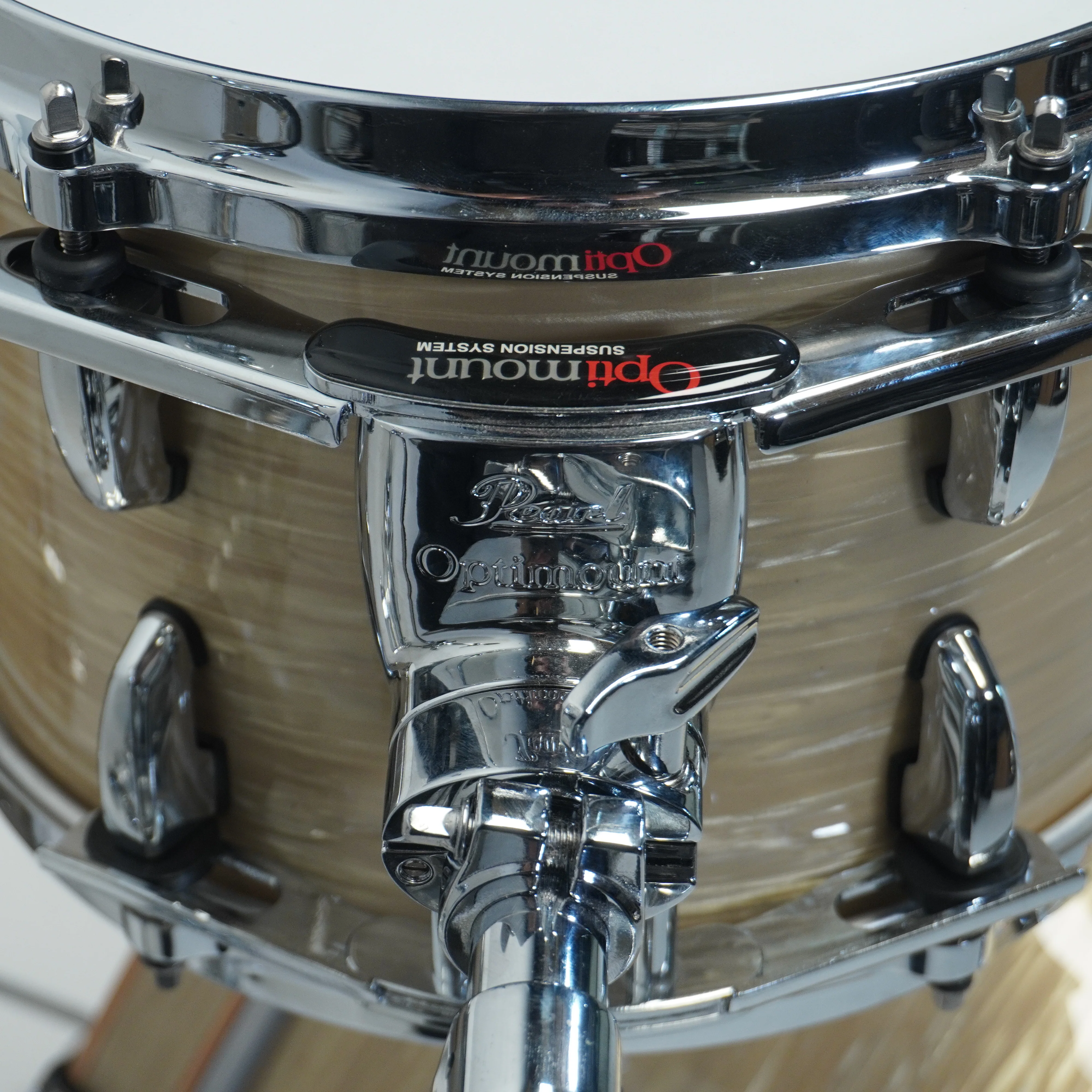 Pearl Masters MMG 4-PC 20",10",12",14"ft Platinum Gold Oyster drum kit - Image 5