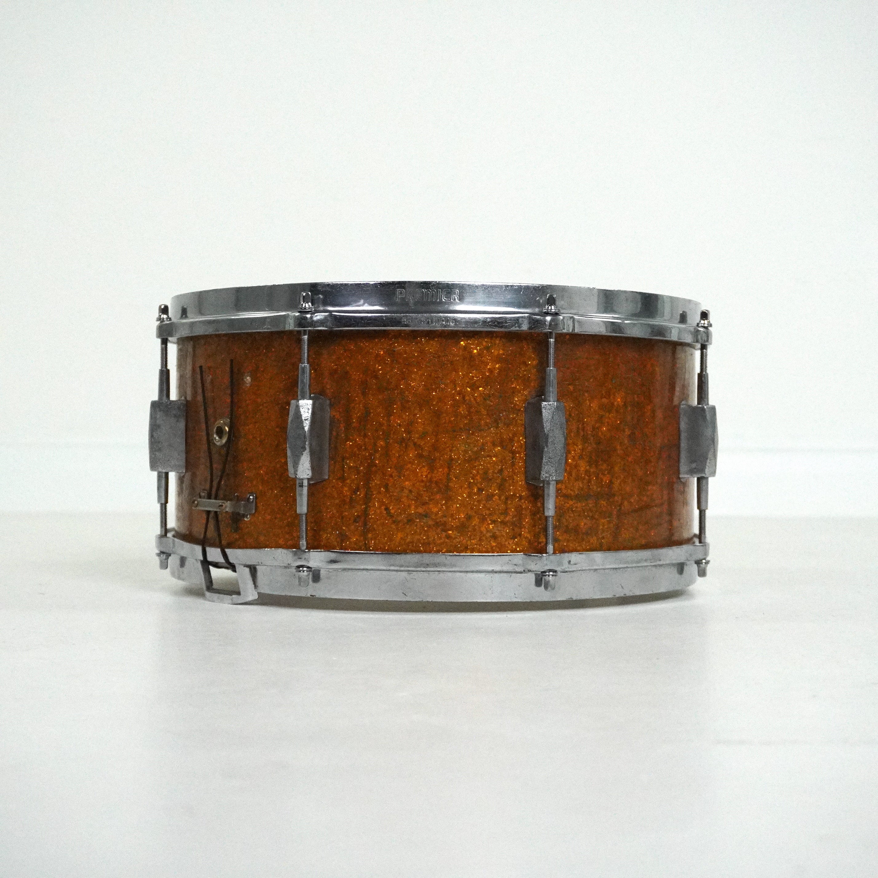 Premier 14" x 6.5" Dominion Major in Orange Sparkle
