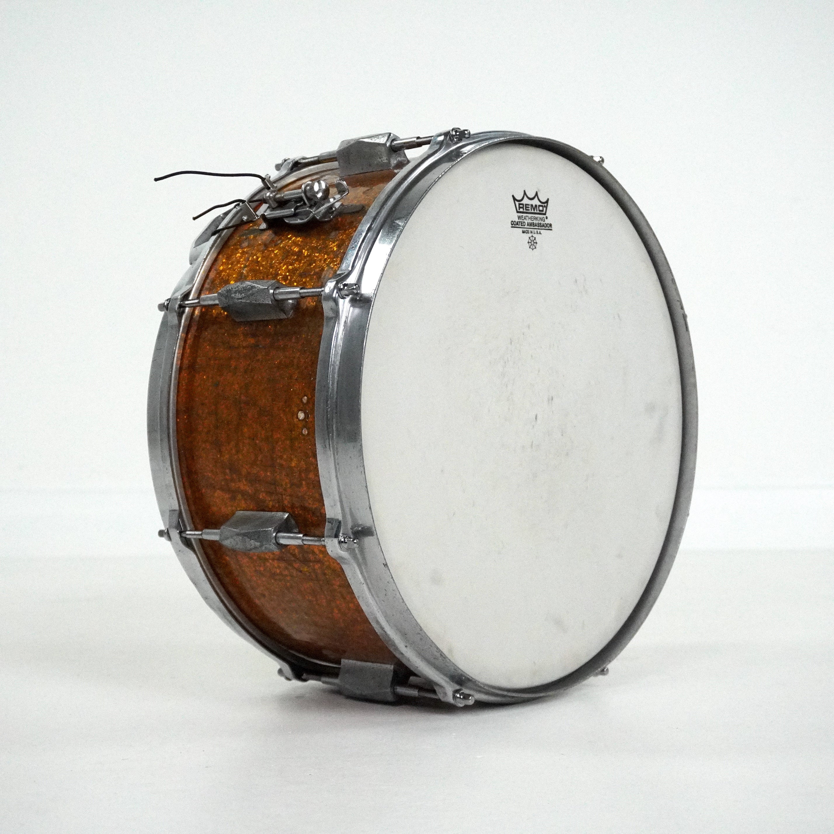 Premier 14" x 6.5" Dominion Major in Orange Sparkle - Image 4