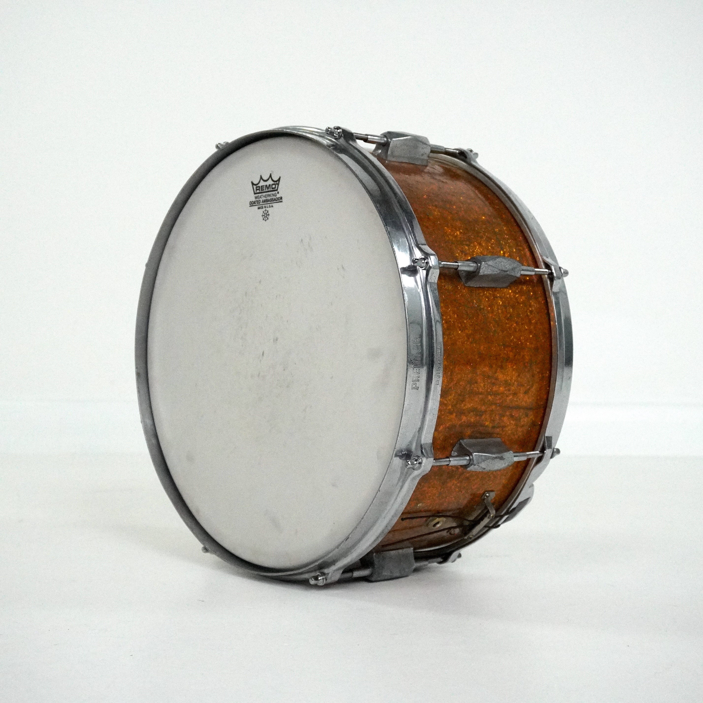 Premier 14" x 6.5" Dominion Major in Orange Sparkle - Image 5