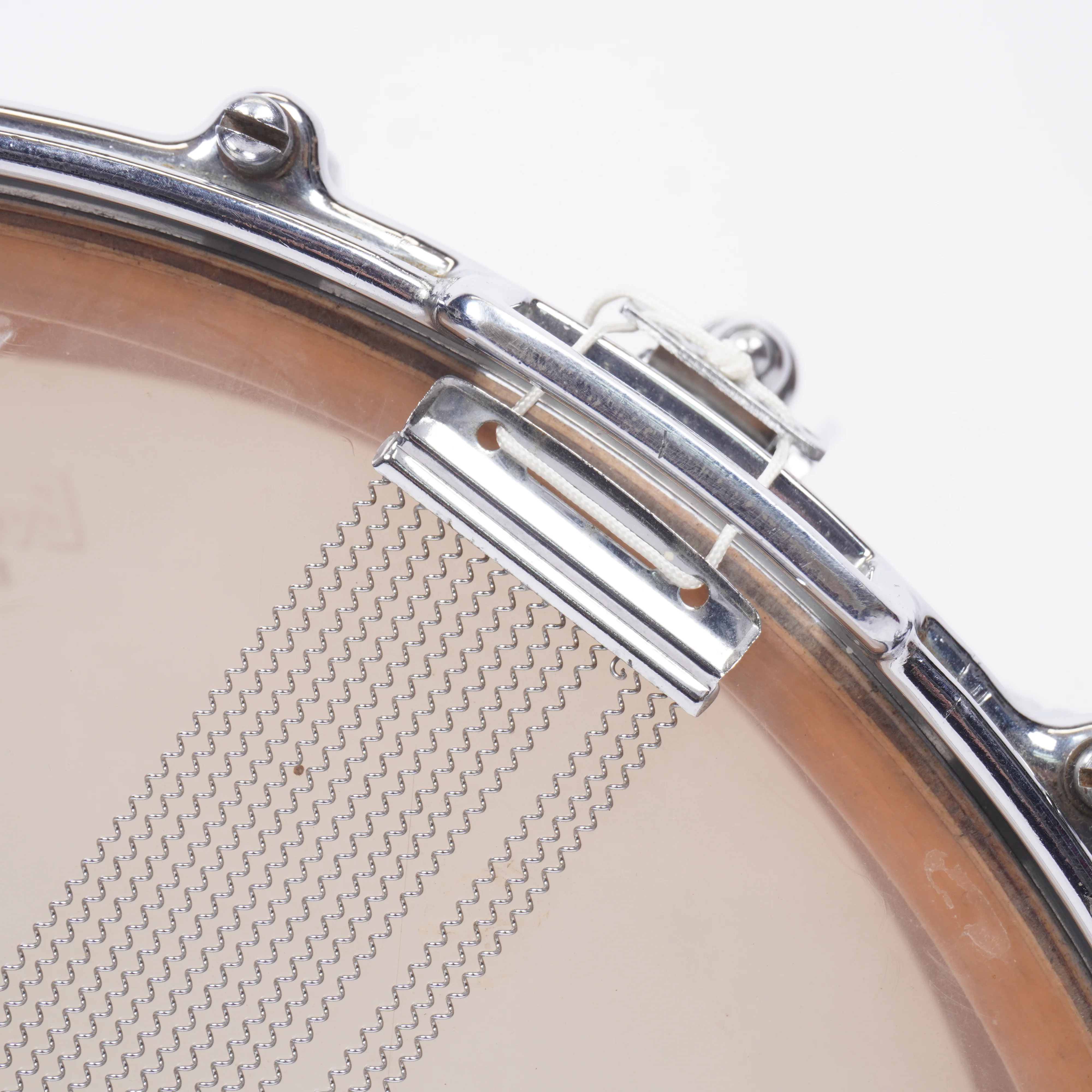 Premier Royal Ace Hi-Fi Snare 14x5.5 Late 1950s Birch w/ Beech Re-Rings – Duroplast – Collector Grade - Image 11