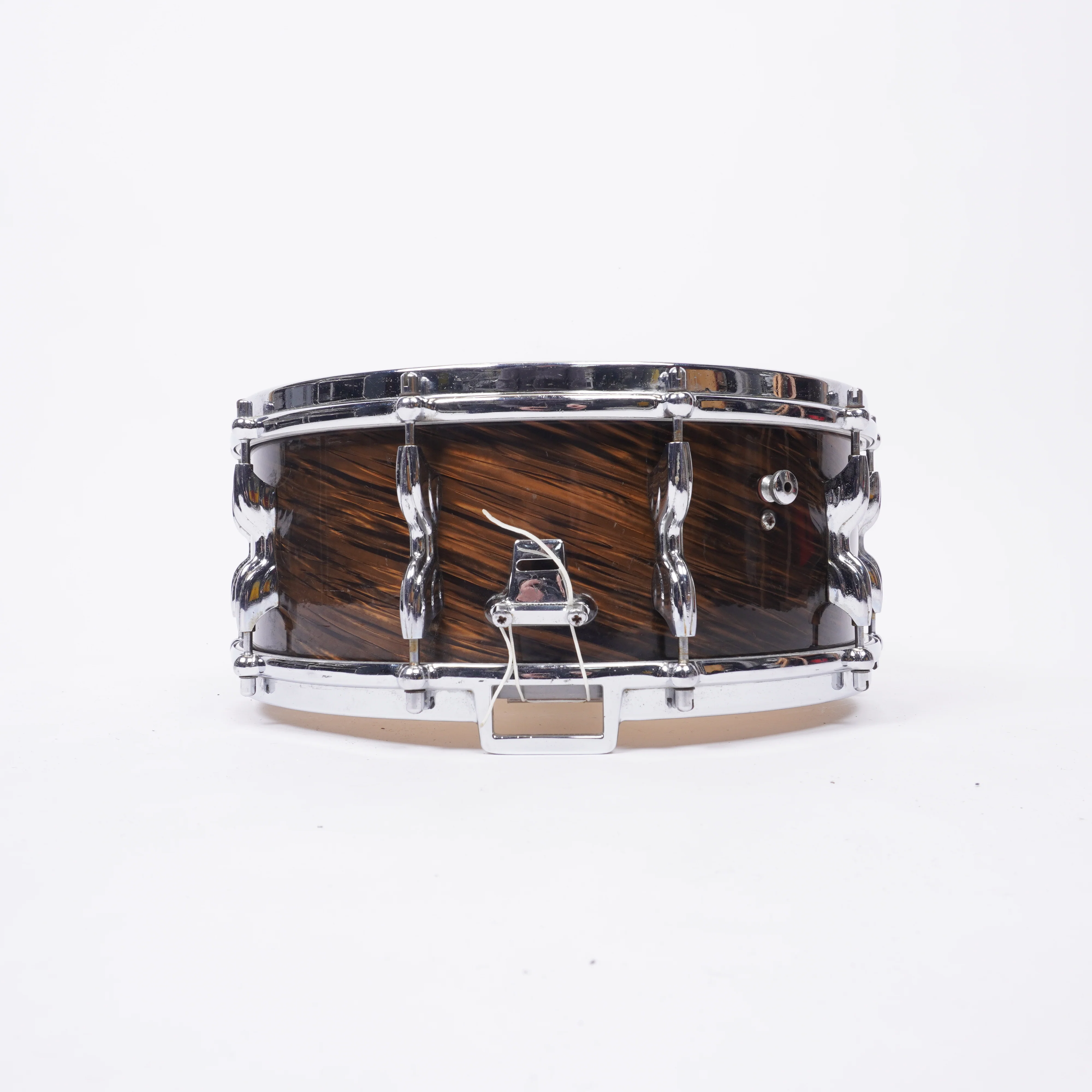 Premier Royal Ace Hi-Fi Snare 14x5.5 Late 1950s Birch w/ Beech Re-Rings – Duroplast – Collector Grade - Image 3