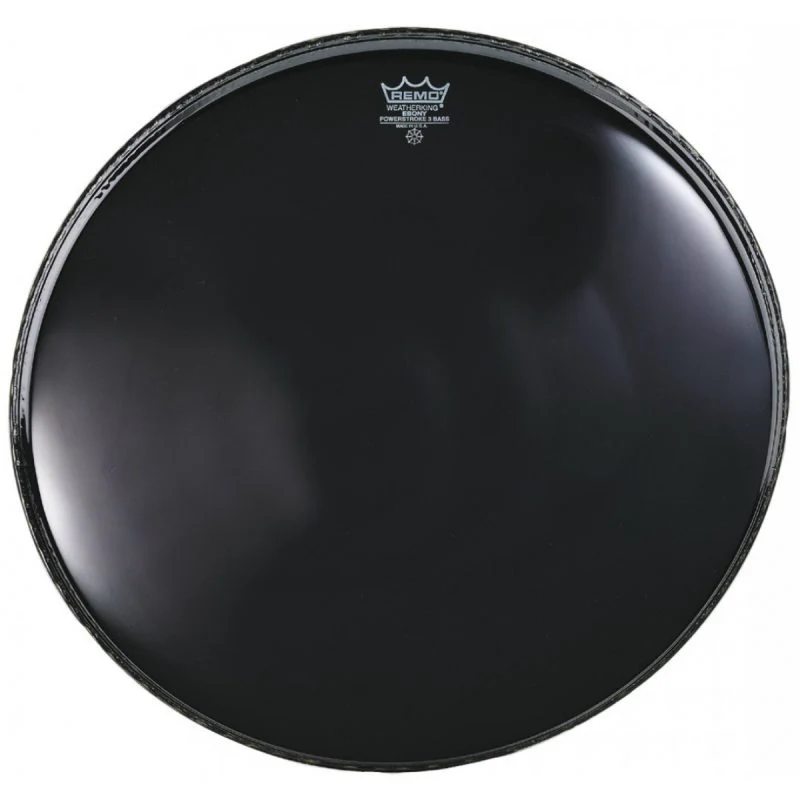 Remo Powerstroke 3 Ebony Bass Drum Head - P3-10-ES
