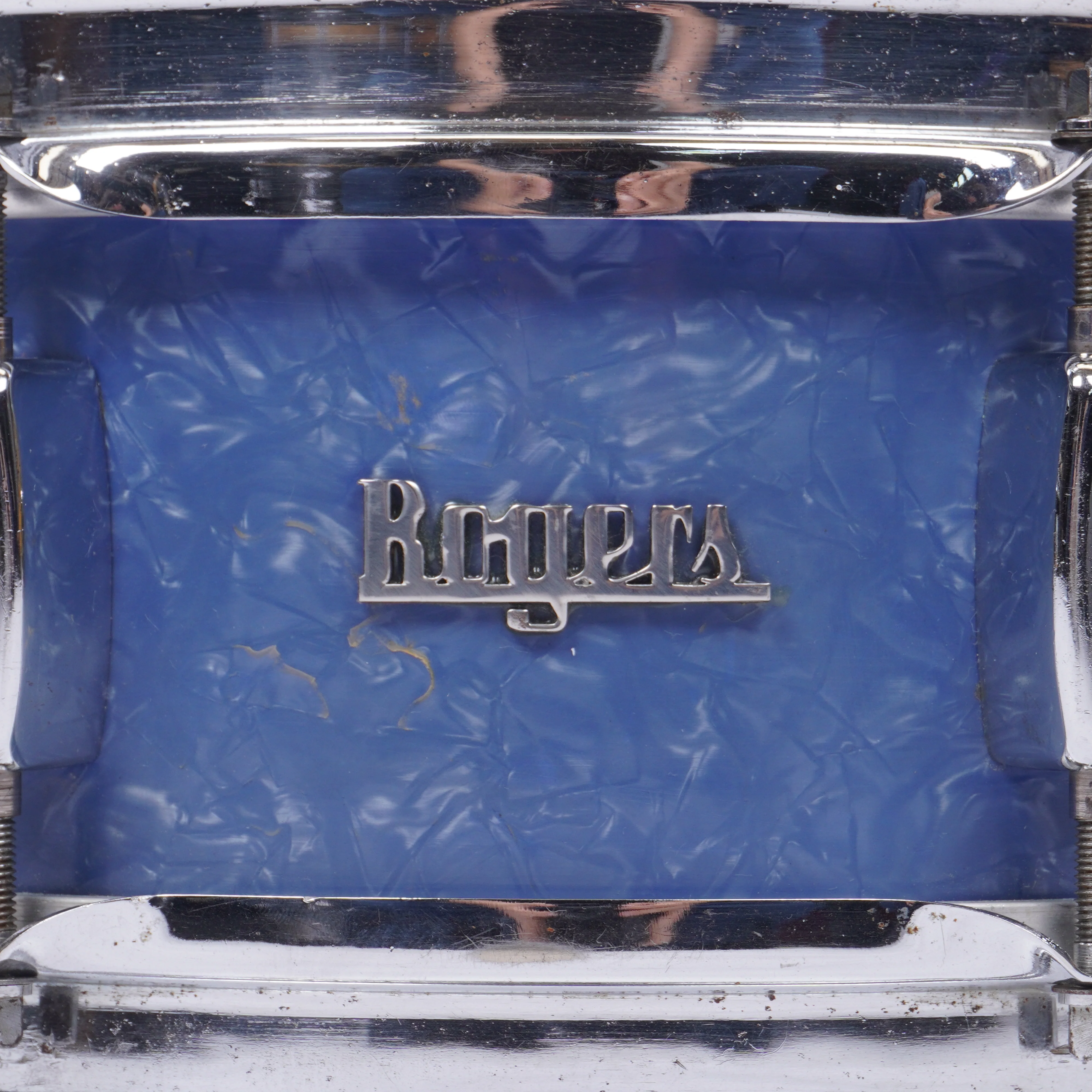 ROGERS 14"x 5" MADE IN ENGLAND BLUE PEARL - Image 10
