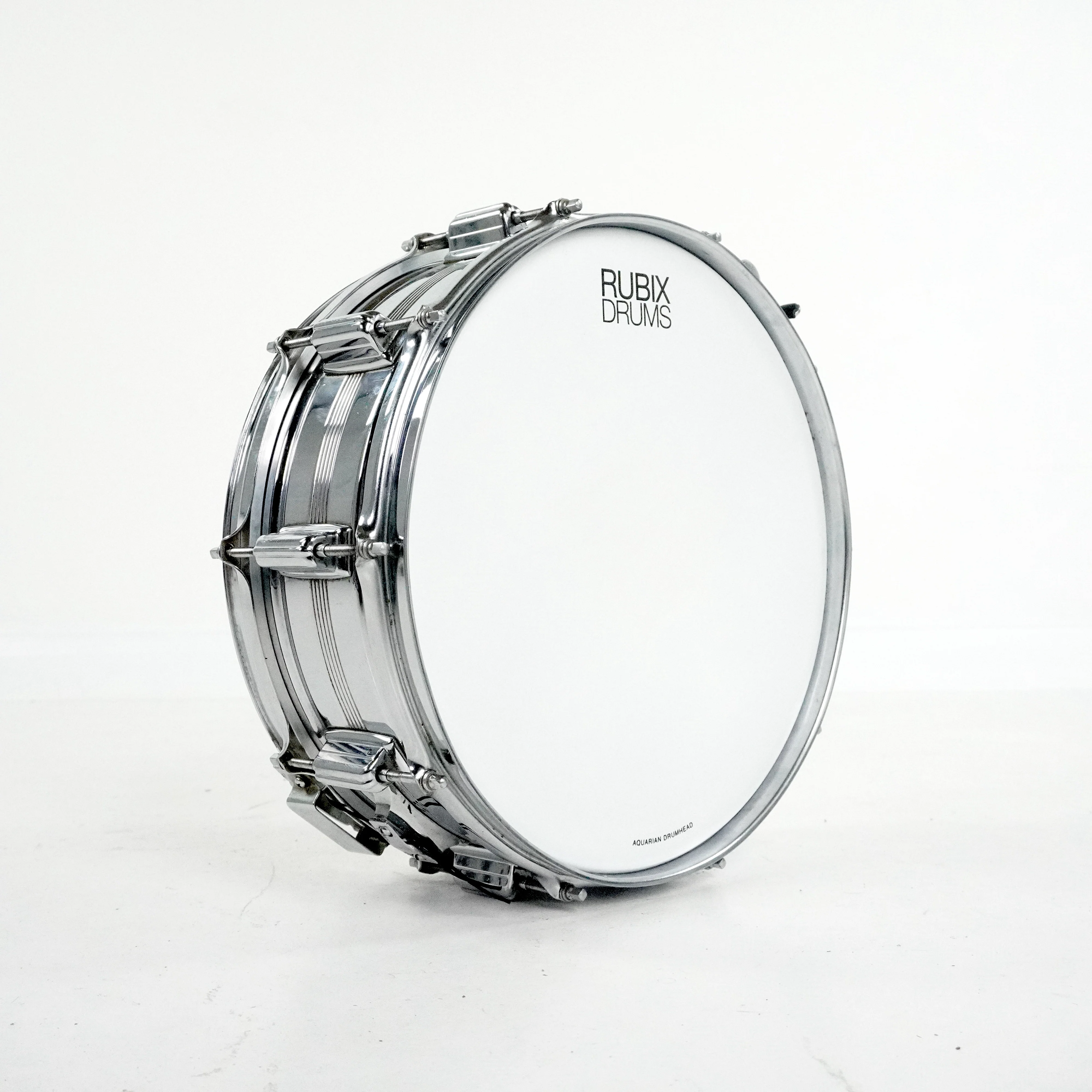 Rogers “5-Line” 14” x 5” Dyna-Sonic Brass Snare Drum - Image 8