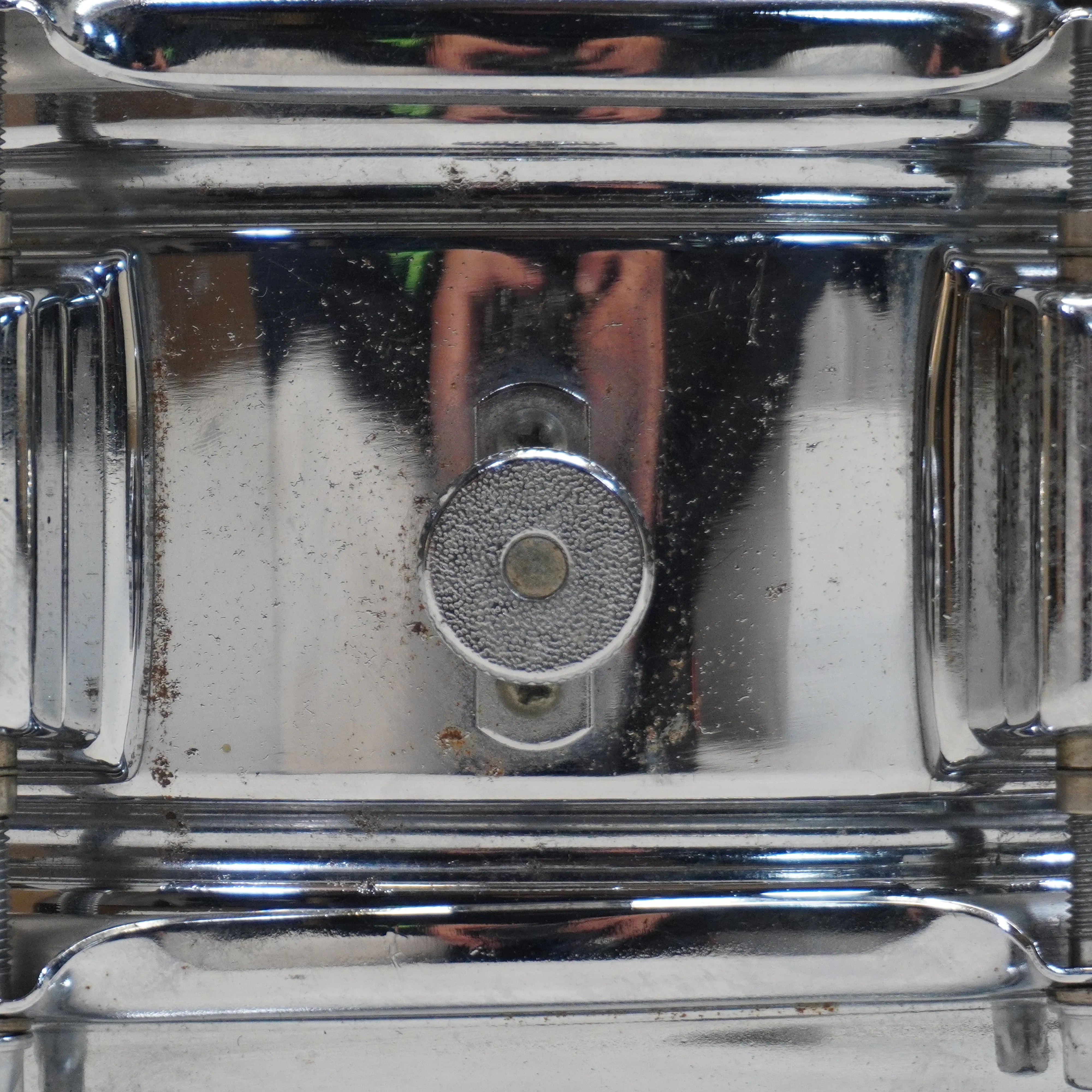 ROGERS "BIG R" SUPER TEN 14"x 5" STEEL SHELL SNARE DRUM - Image 8