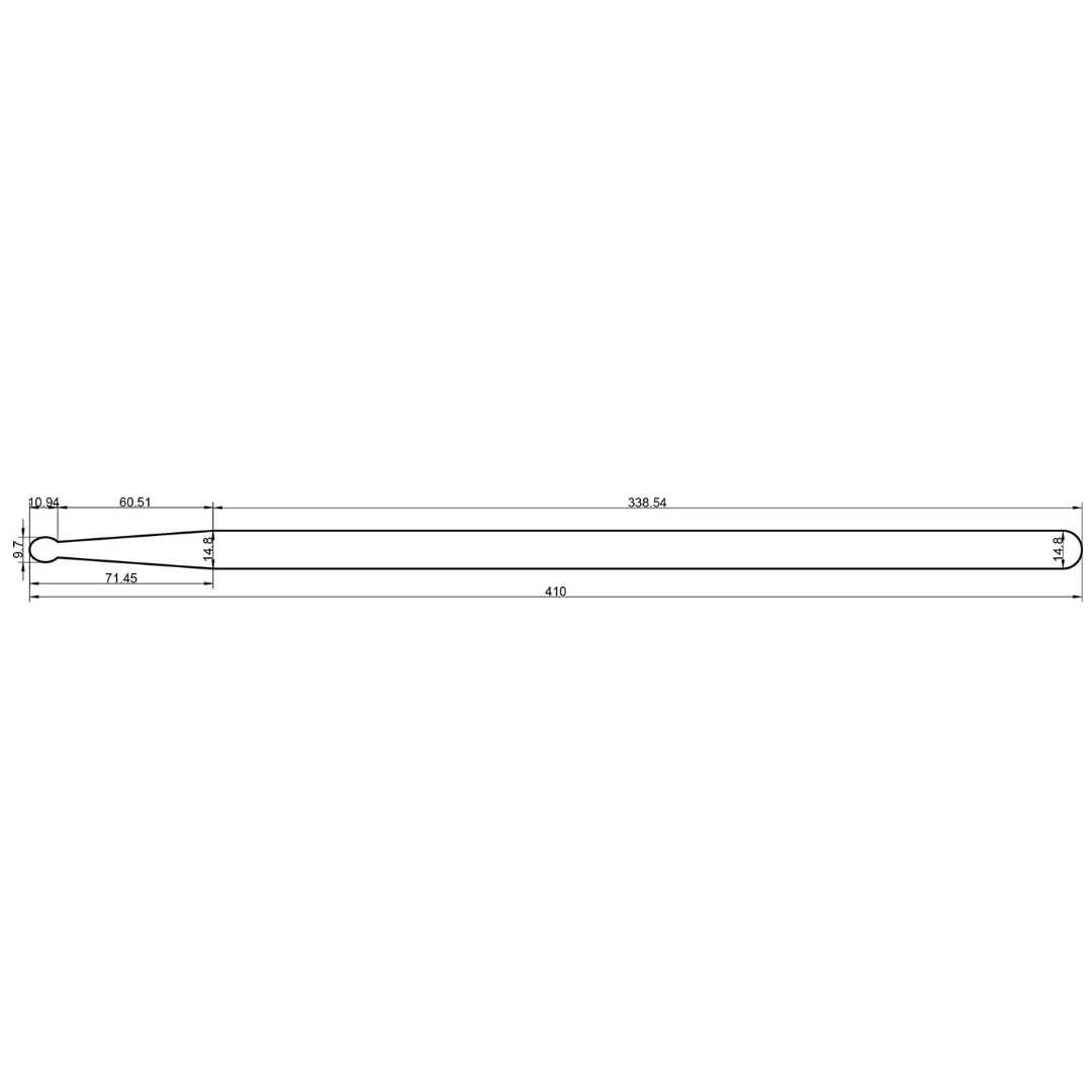 Rohema Hard Maple MSD6 Drum Sticks - 618092 - Image 2