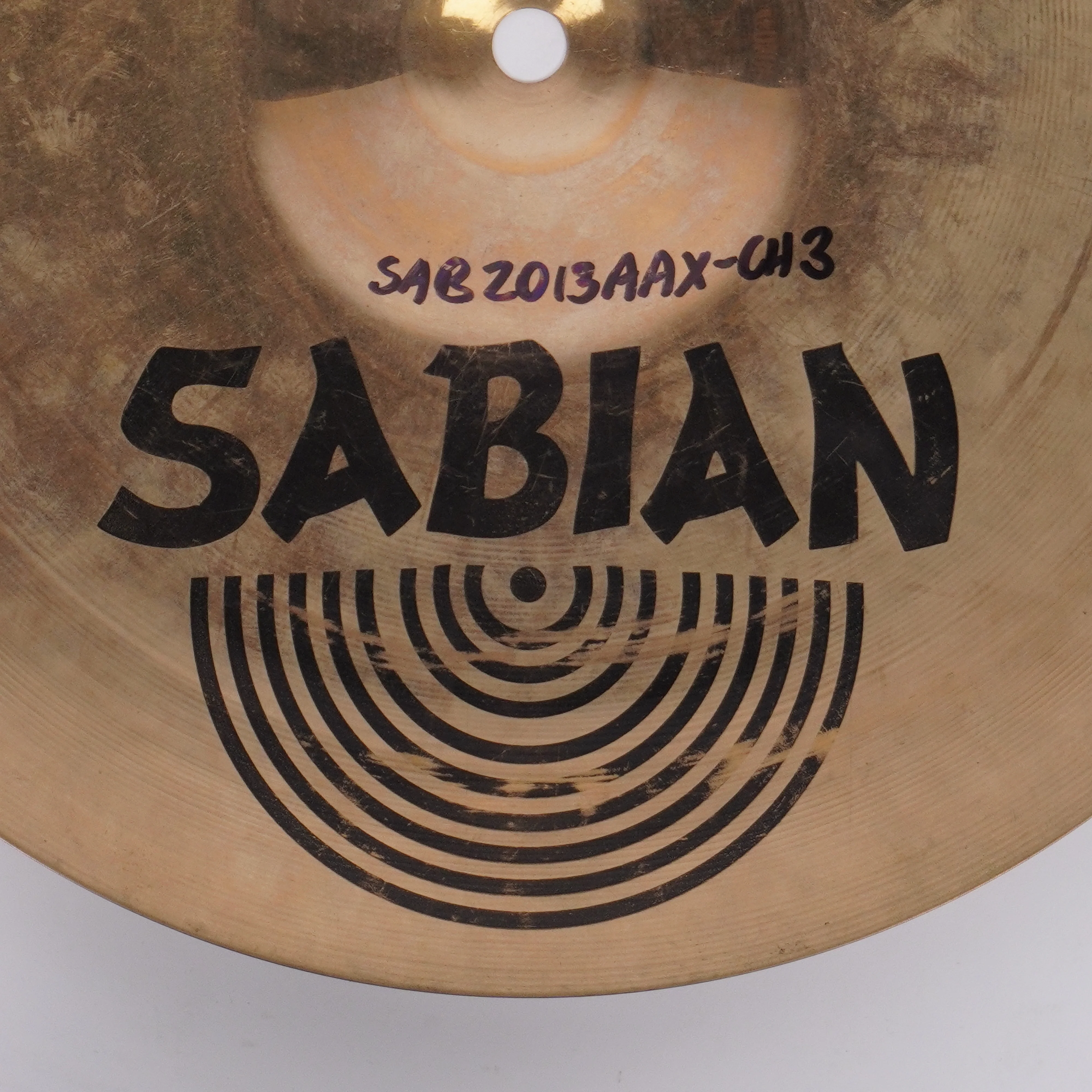 SABIAN AAX 13" STUDIO CRASH - Image 7