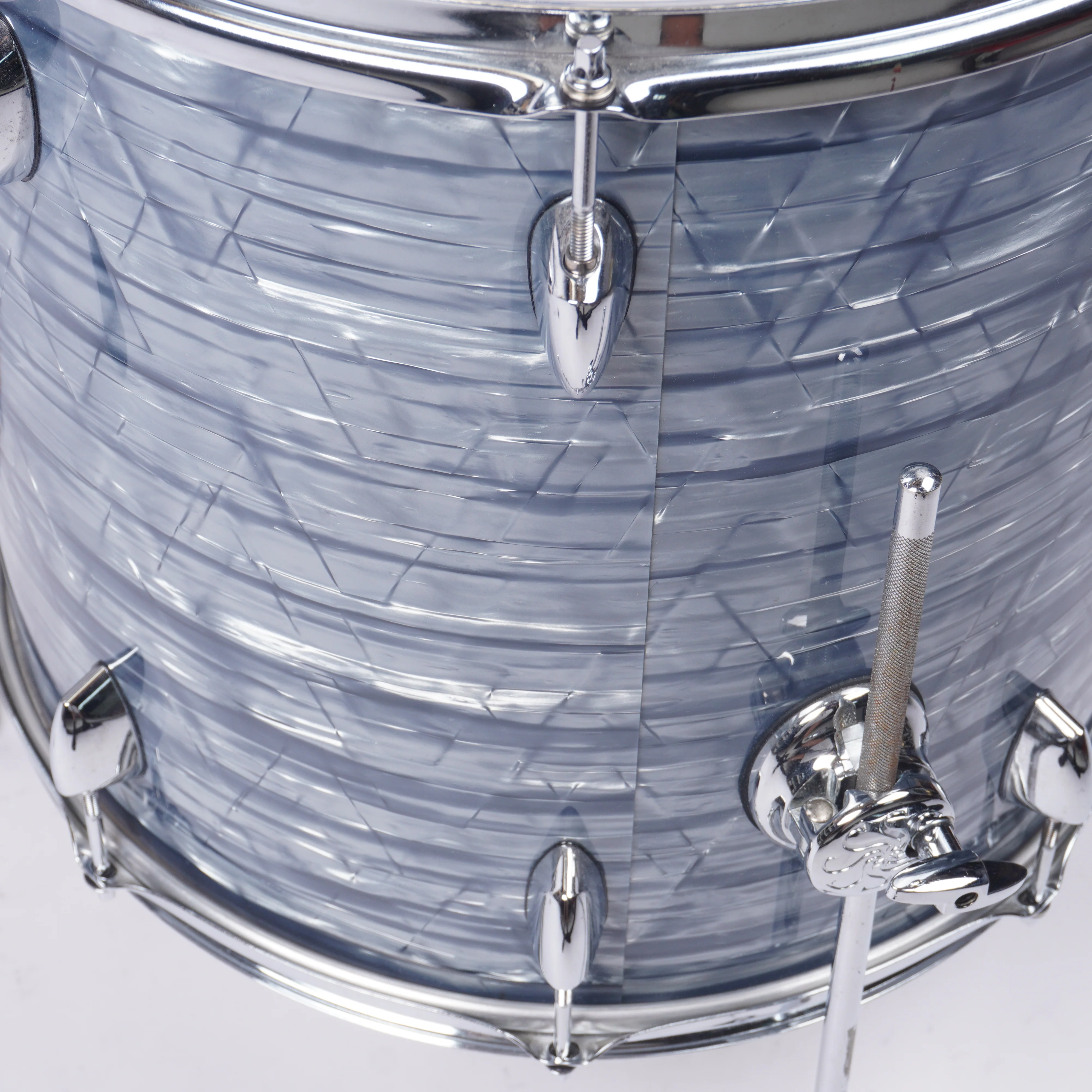 Sakae Trilogy 4-Piece Drum Kit in Sky Blue Oyster - Image 10