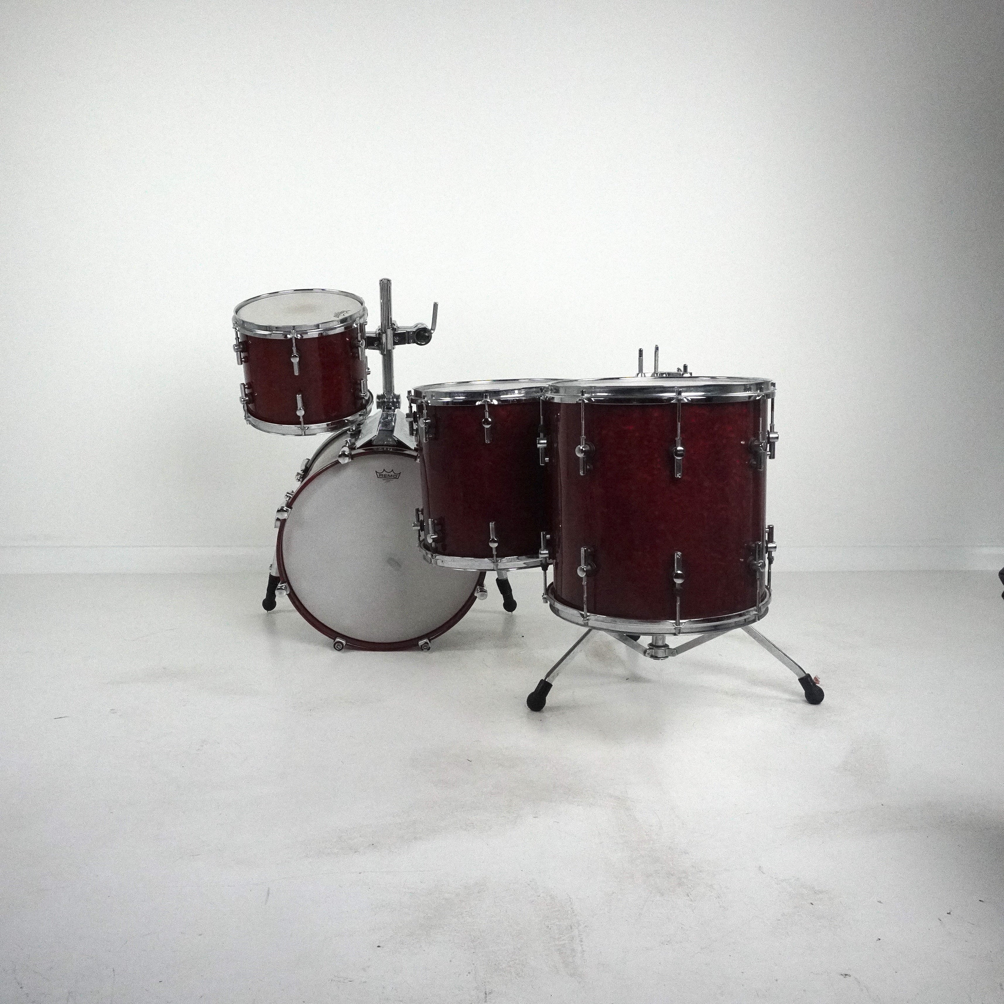 Sonor 4-Piece Designer Maple Light Shells in Red - Image 4