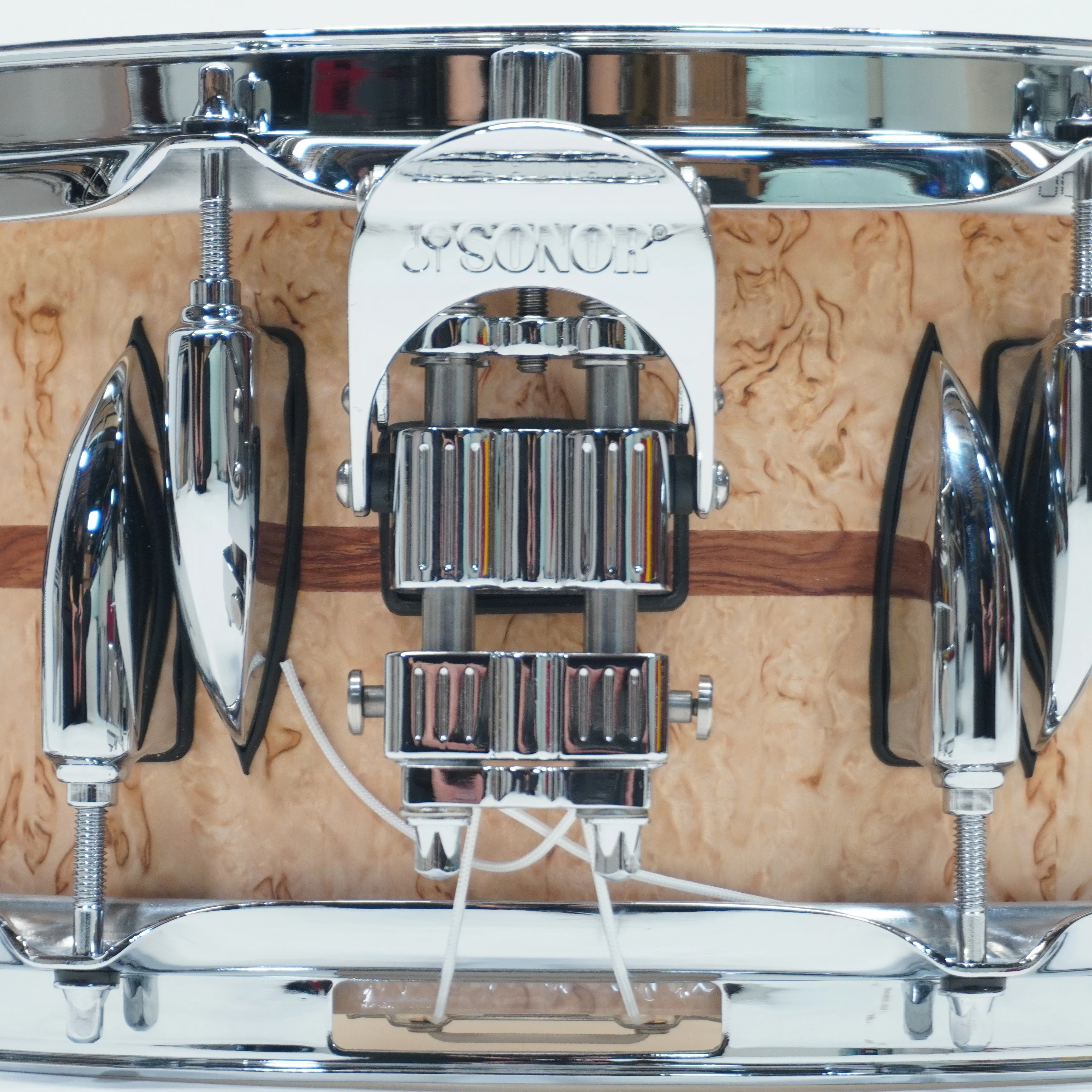 Sonor - Benny Greb Signature Snare Drum 13" x 5.75" In Scandinavian Birch with Bubinga Inlay Semi-Gloss Finish - Image 11