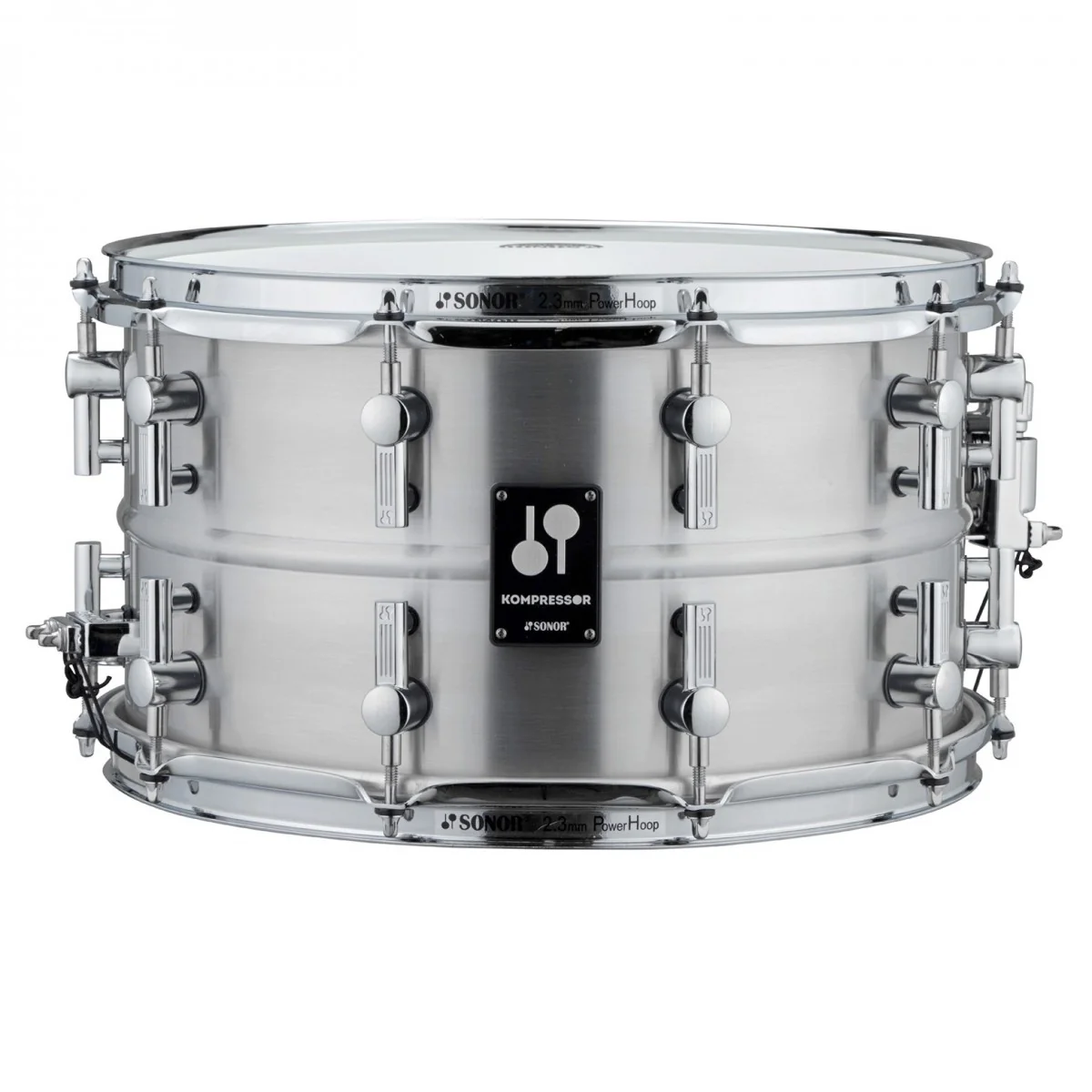 Sonor - Kompressor Snare Drum 14" x 8" Aluminum In Polished Finish