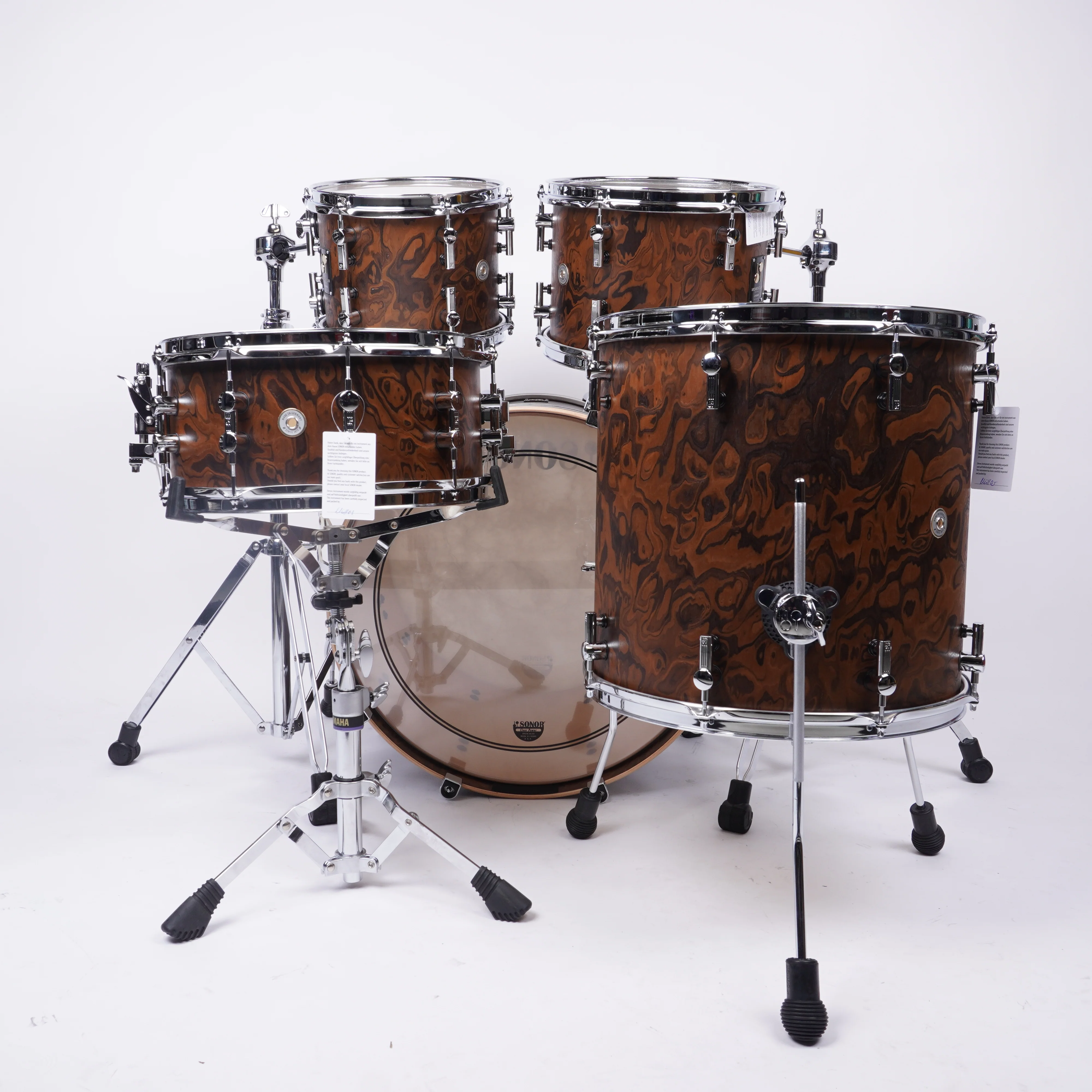 Sonor - Momentum Series Birch Set In California Burl 22/10/12/16/14SD - Image 4