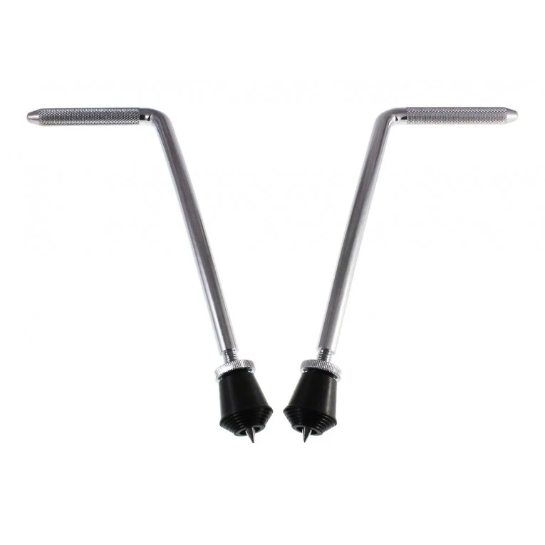Sparedrum BDS7-105 - Curved Bass Drum Spurs / Legs - Ø10.5mm (x2) - Image 3