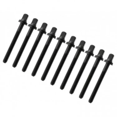 Sparedrum TRC-47W-BK - 47mm Tension Rod Black with washer - 7/32" Thread (x10) - Image 2