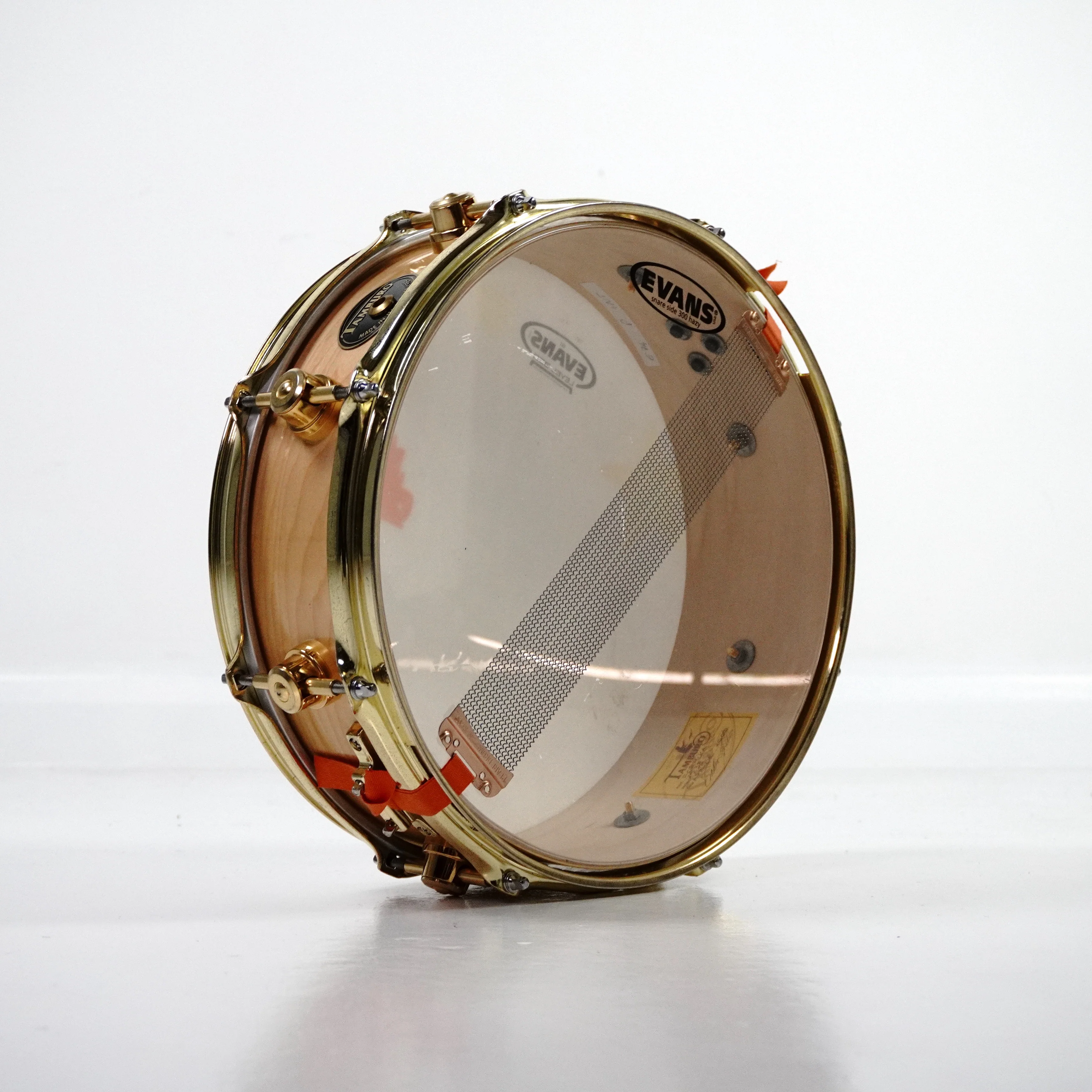 Tamburo 13" x 5" Formula Snare in Natural Maple Gloss - Image 5