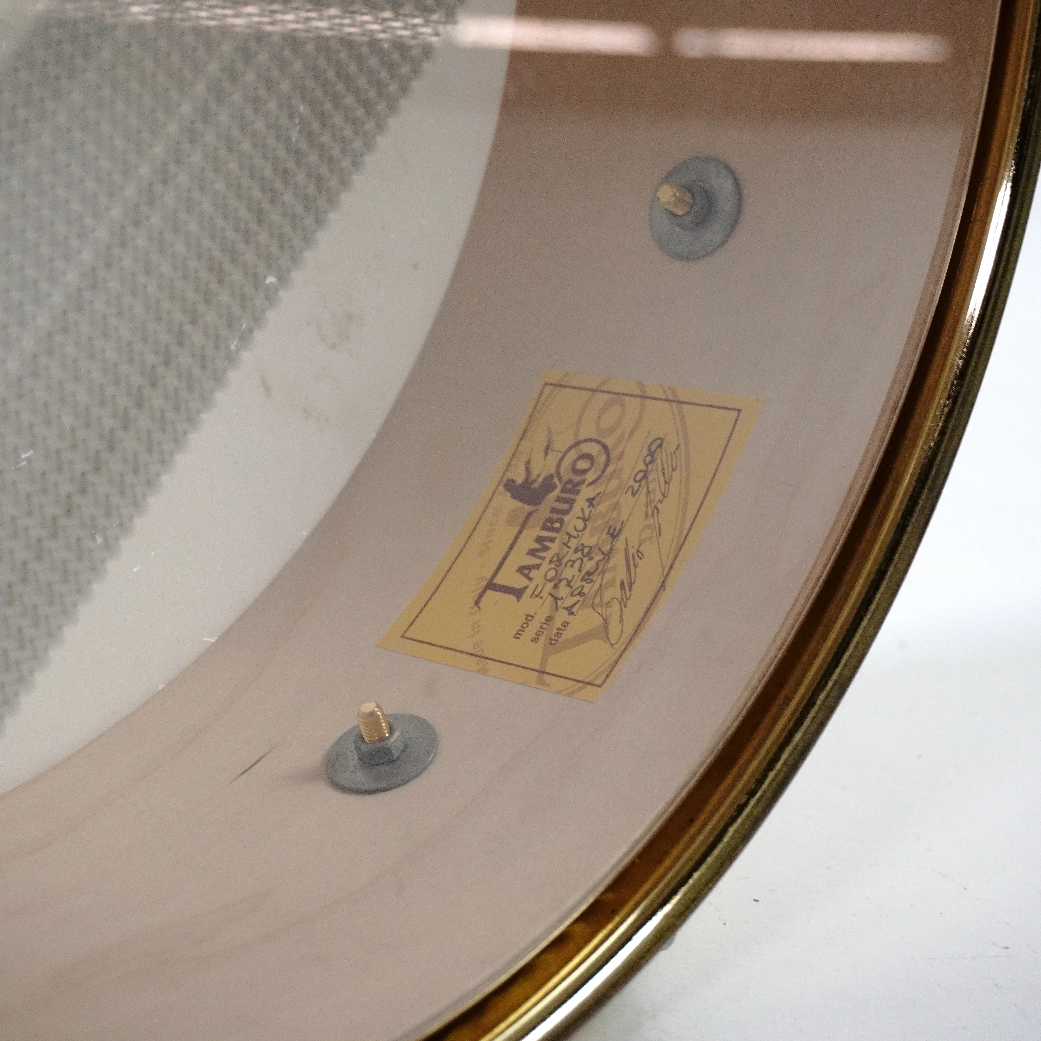 Tamburo 13" x 5" Formula Snare in Natural Maple Gloss - Image 7