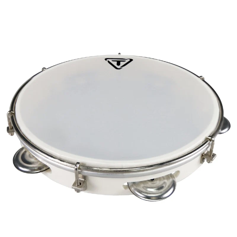 TYCOON 10" ABS PANDEIRO - WHITE
